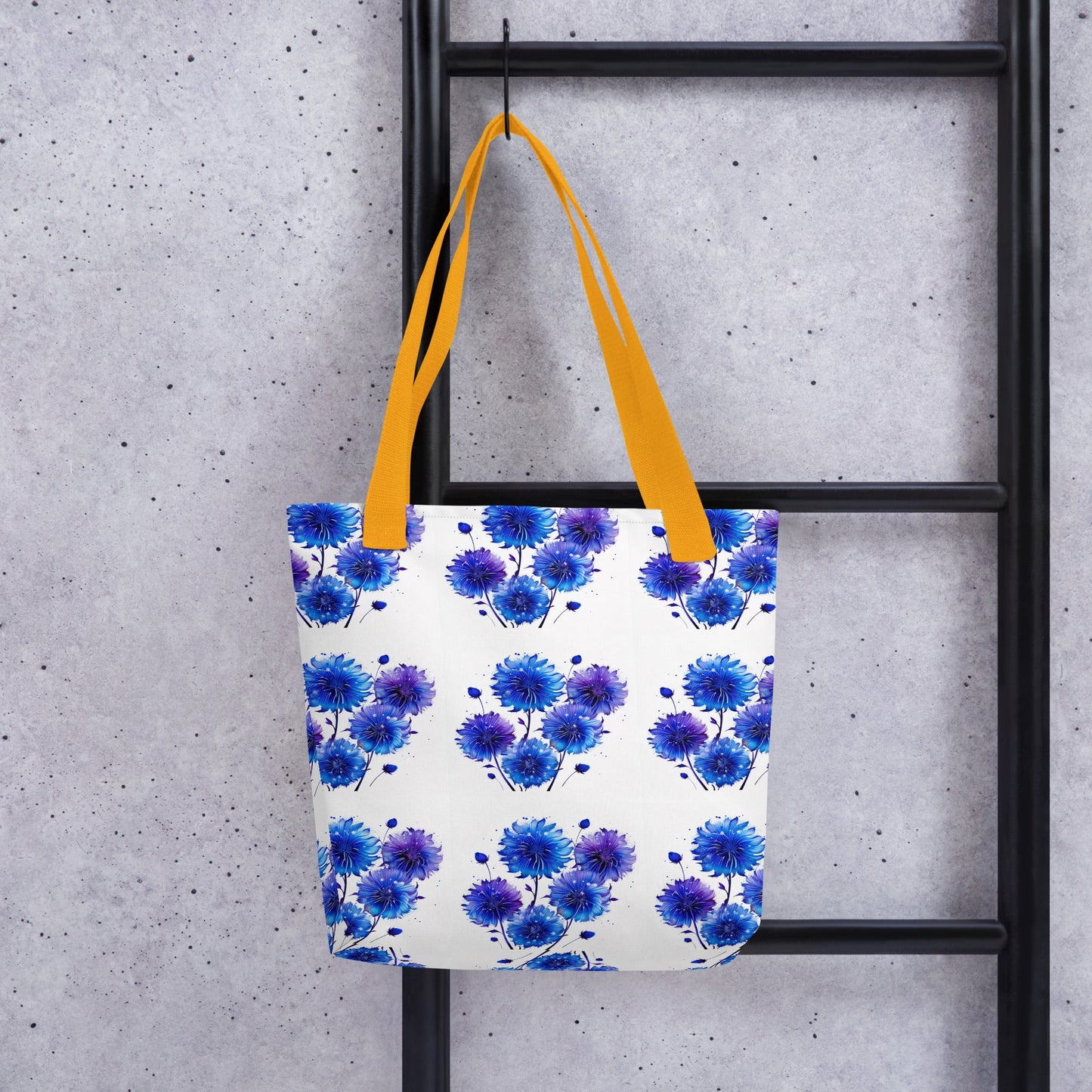 Blue and Purple Dandelion Tote Bag - Tote Bags - Discovery Co.