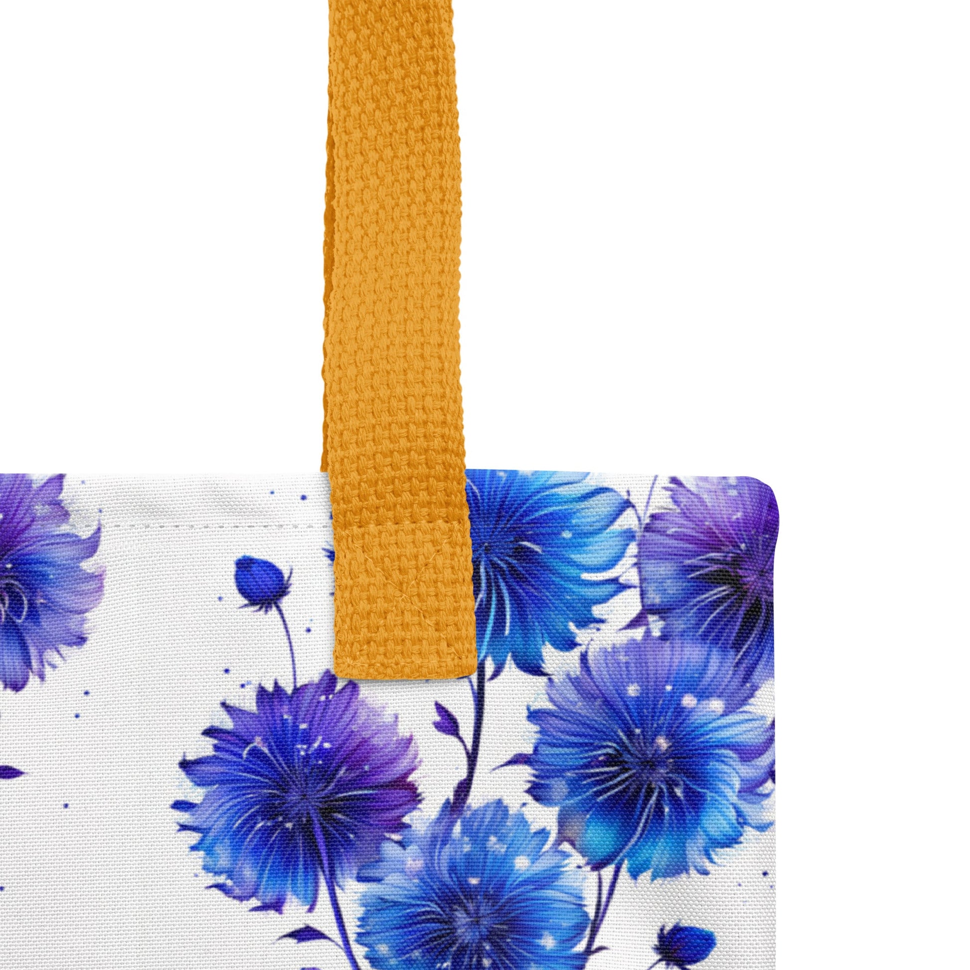 Blue and Purple Dandelion Tote Bag - Tote Bags - Discovery Co.