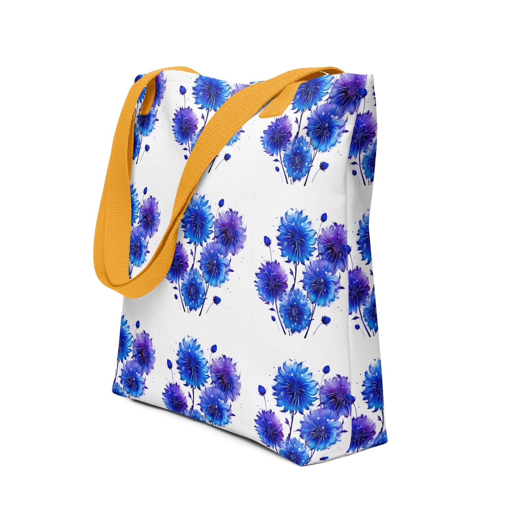 Blue and Purple Dandelion Tote Bag - Tote Bags - Discovery Co.