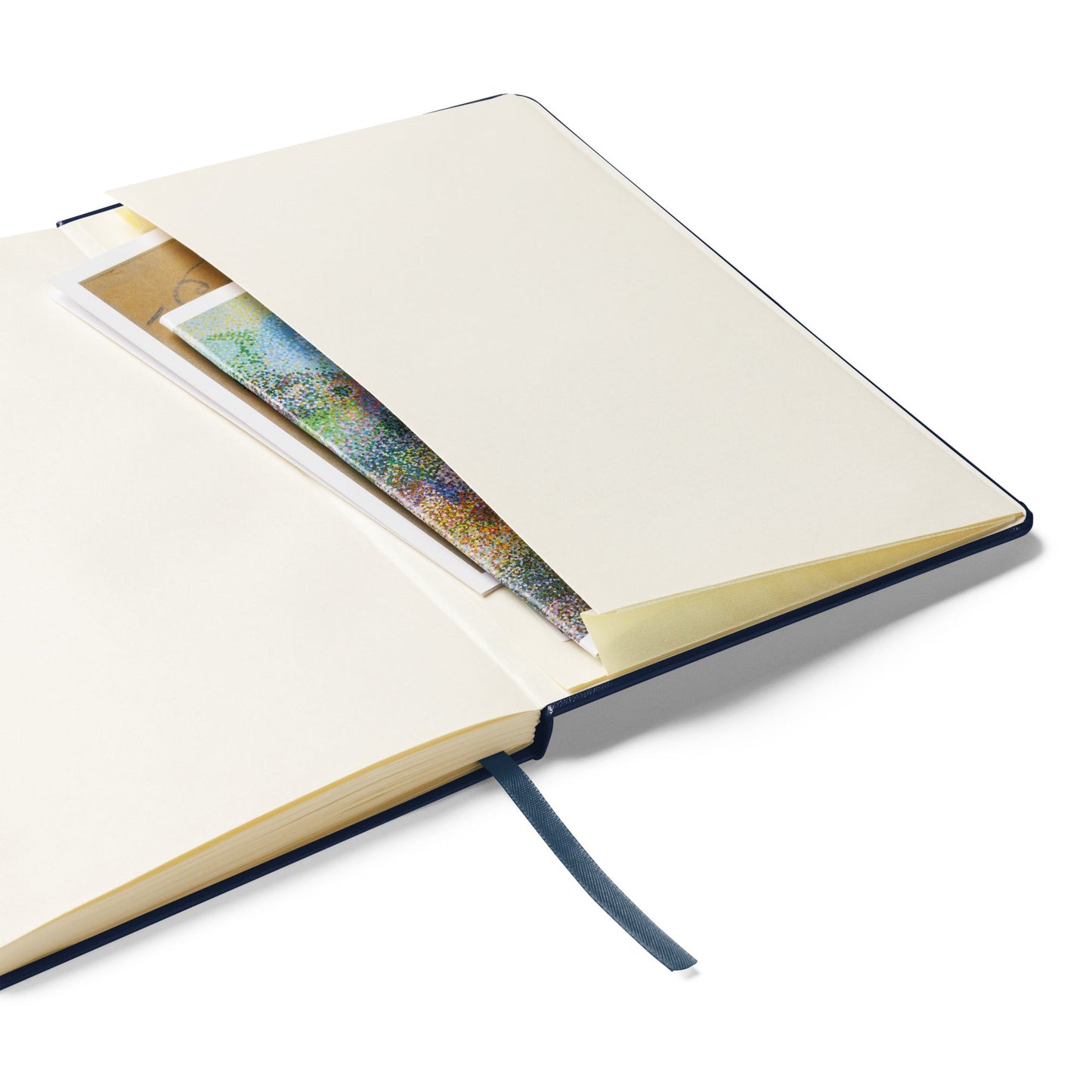 Blue and Tan Bird 2 Hardcover Bound Notebook - Hardcover Bound Notebooks - Discovery Co.