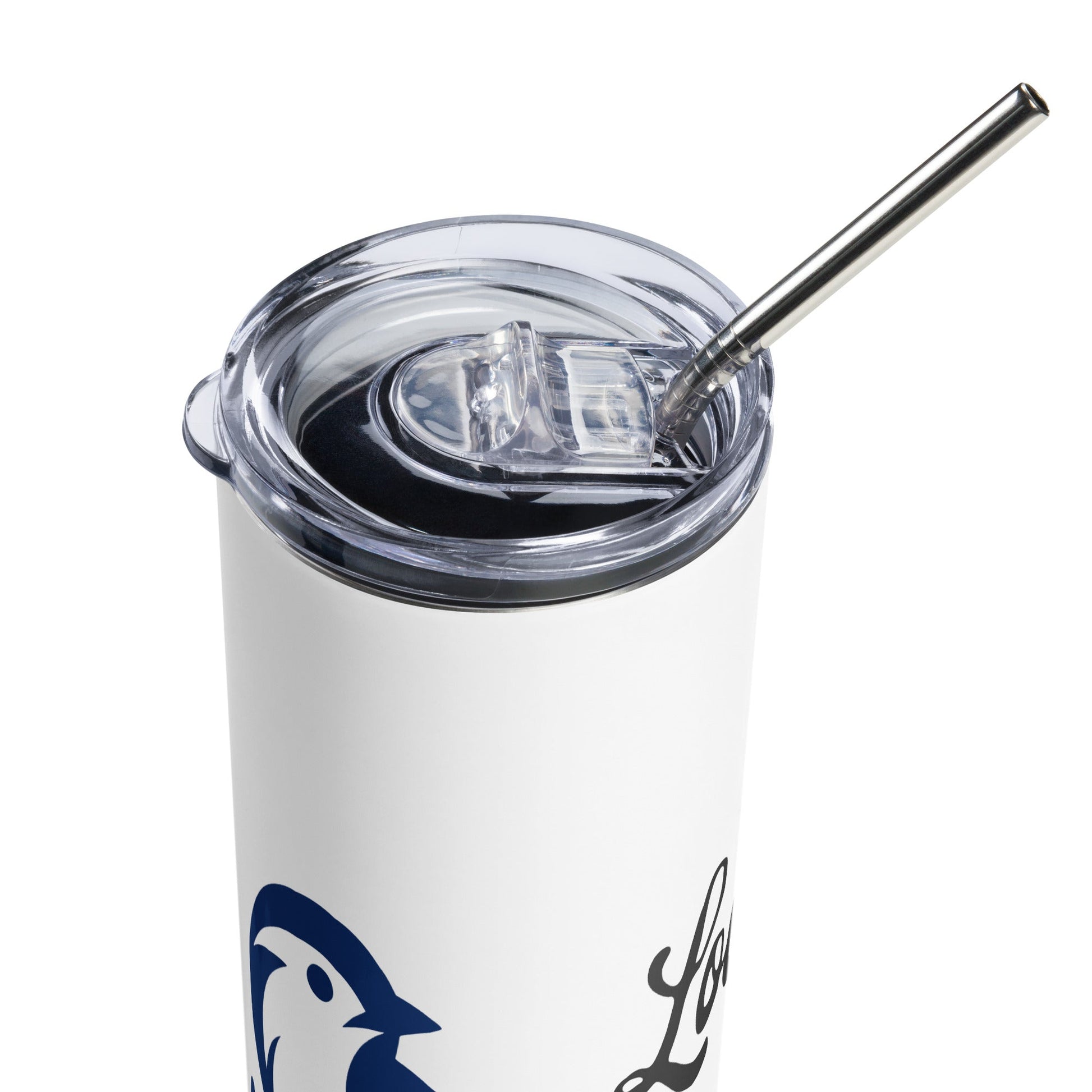 Blue Bird Heartbeat Stainless Steel Tumbler - Steel Tumbler - Discovery Co.