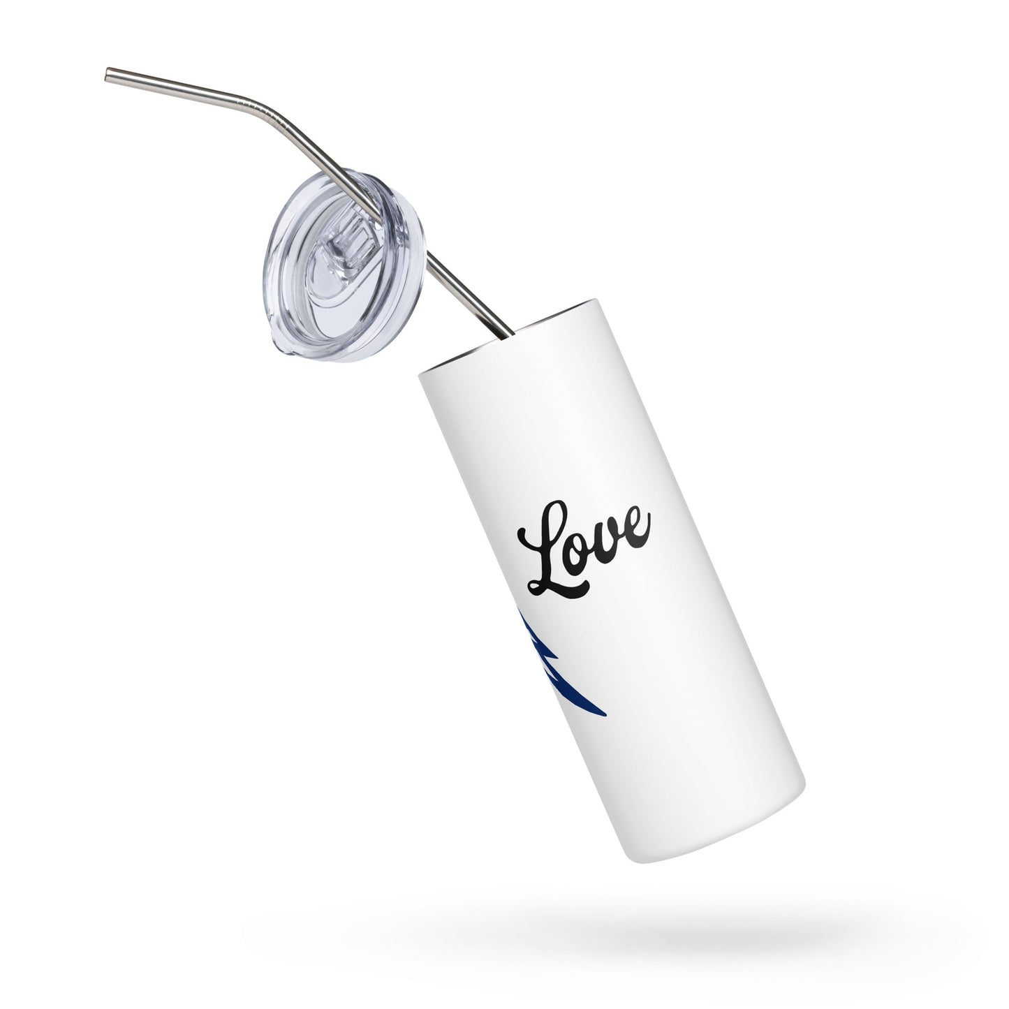 Blue Bird Heartbeat Stainless Steel Tumbler - Steel Tumbler - Discovery Co.