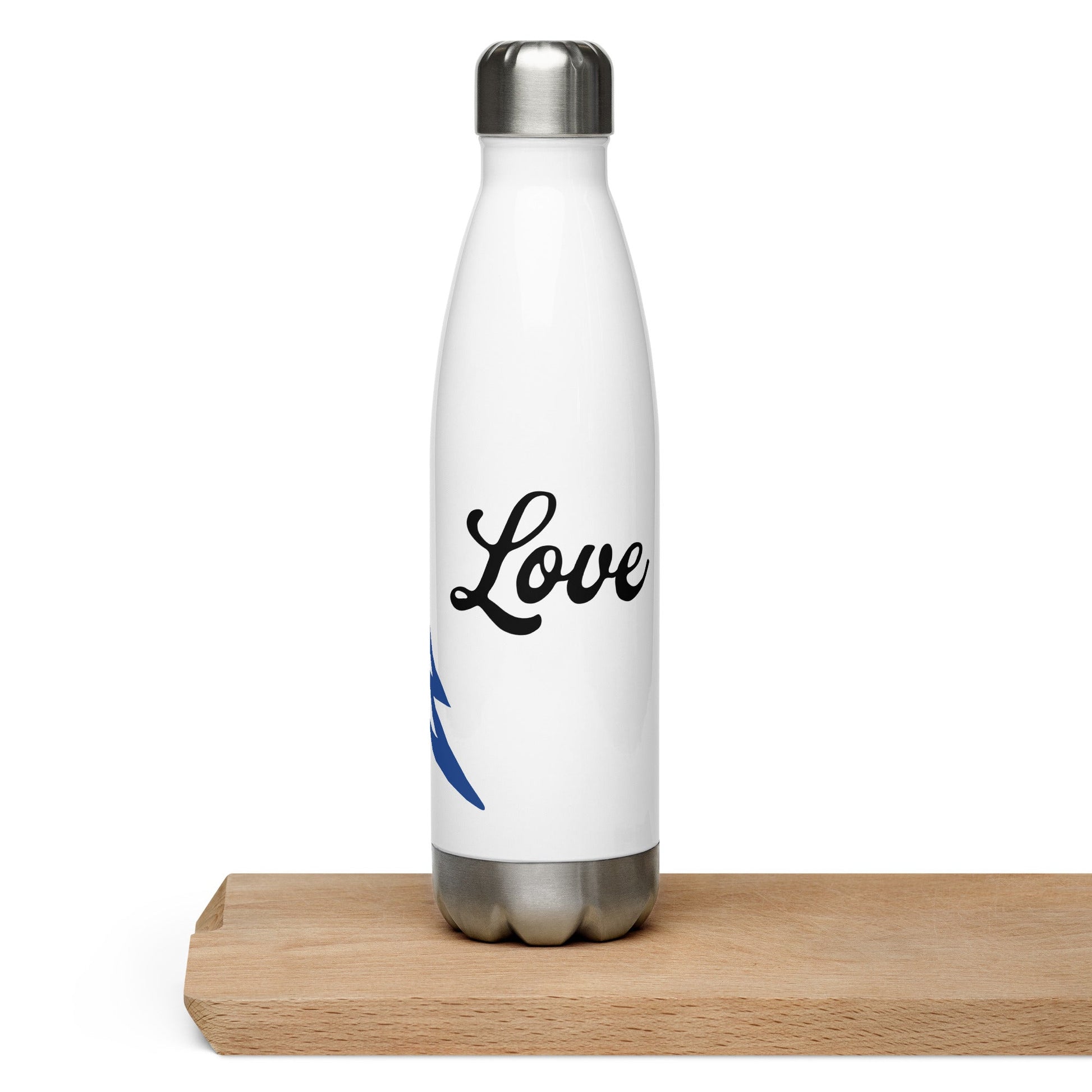Blue Bird Heartbeat Stainless Steel Water Bottle - Stainless Steel Water Bottle - Discovery Co.