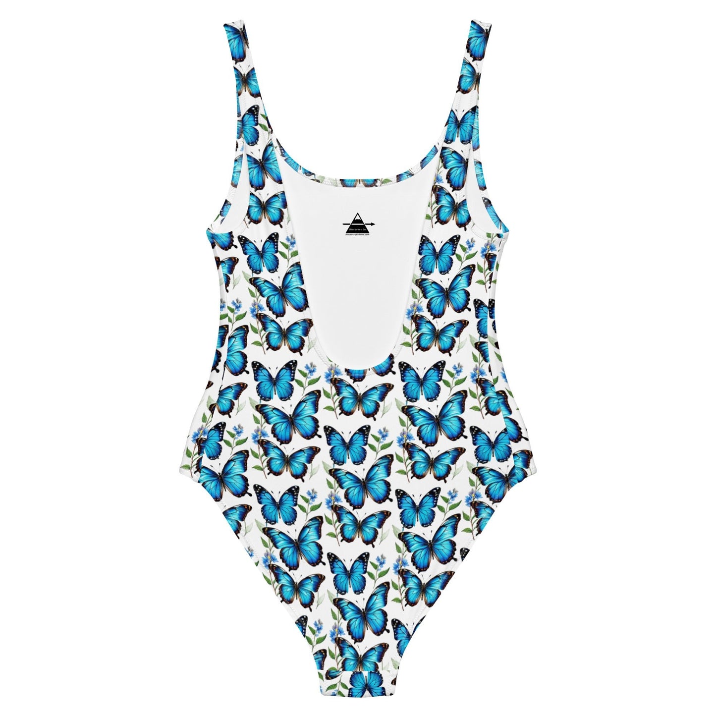 Blue Butterflies One-Piece Swimsuit - Discovery Co.