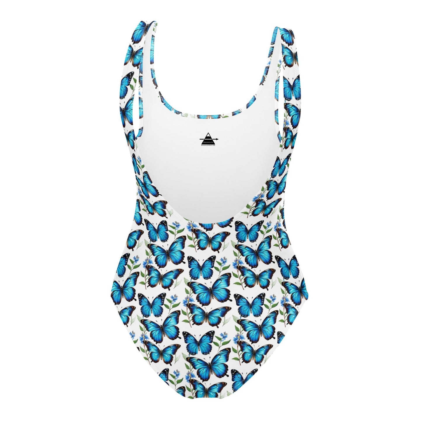 Blue Butterflies One-Piece Swimsuit - Discovery Co.