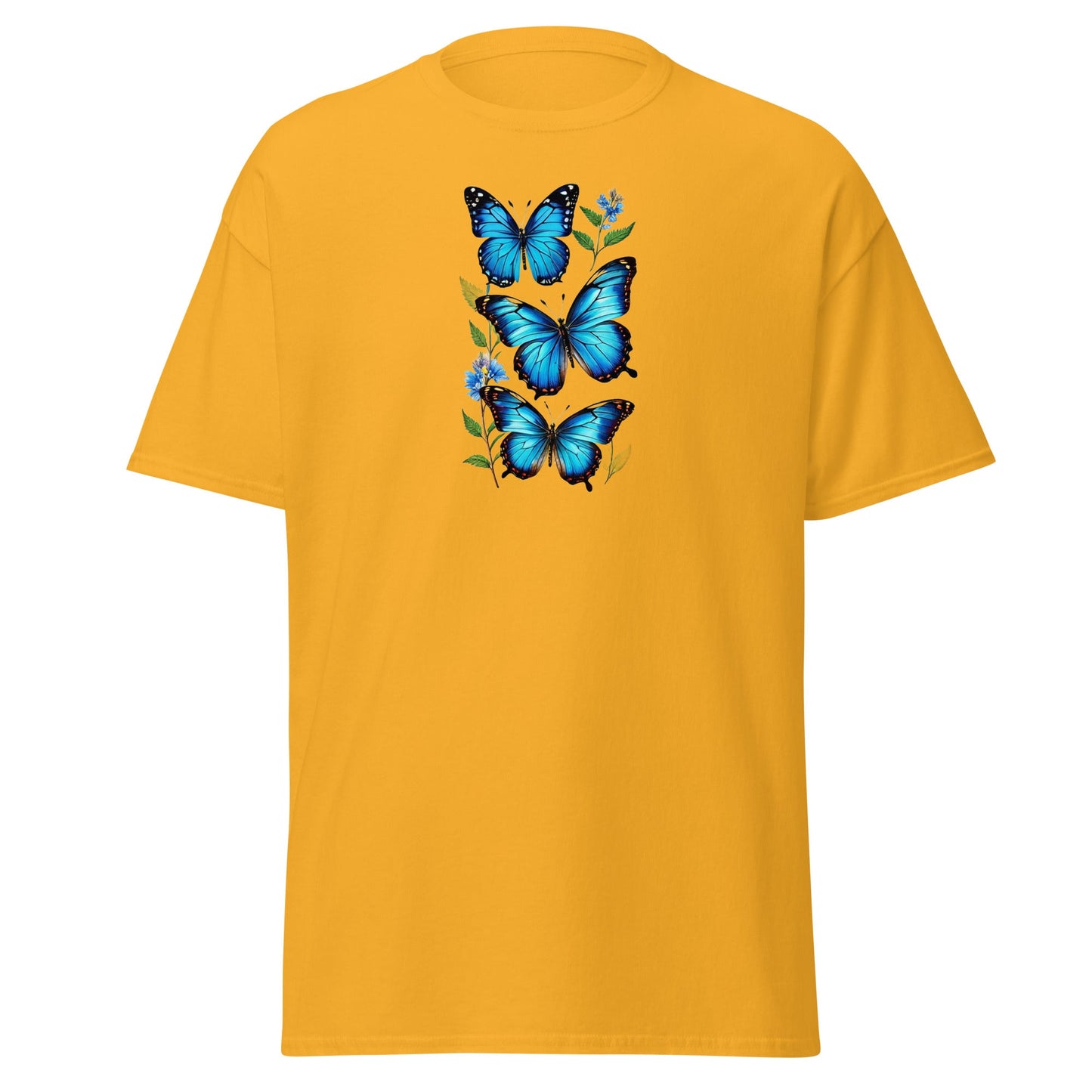 Blue Butterflies Women's (Unisex) Classic Tee - Women's Shirts - Discovery Co.