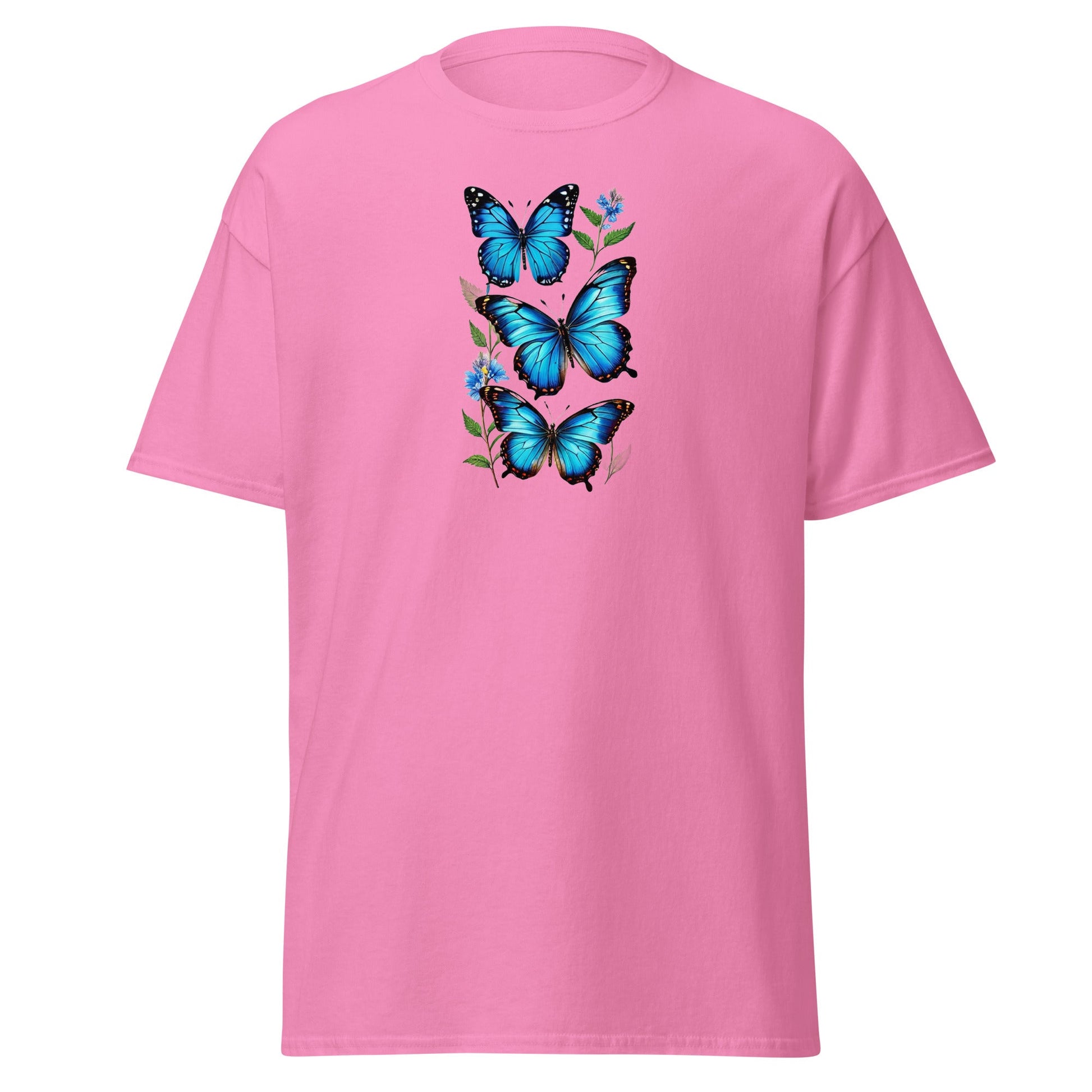 Blue Butterflies Women's (Unisex) Classic Tee - Women's Shirts - Discovery Co.