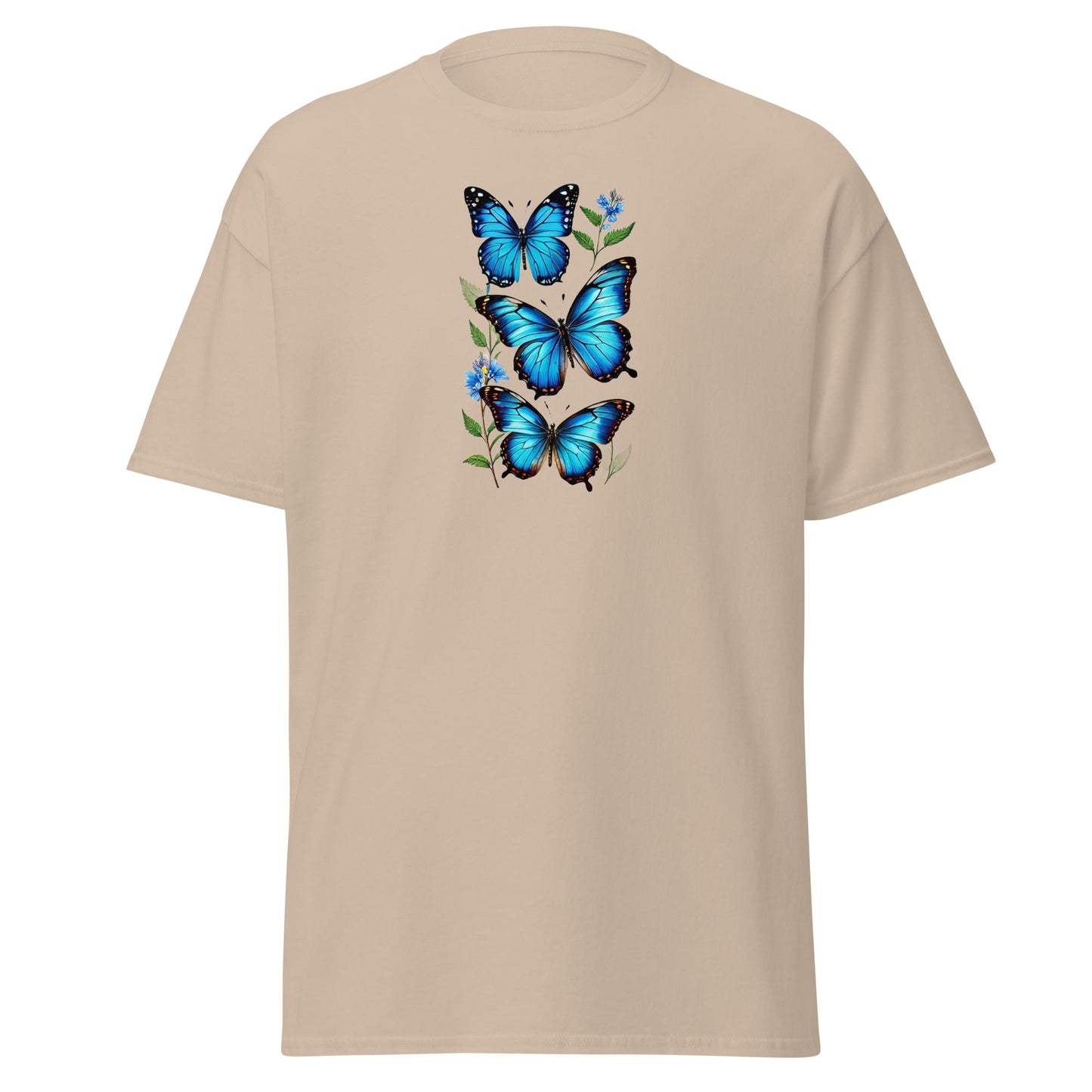 Blue Butterflies Women's (Unisex) Classic Tee - Women's Shirts - Discovery Co.