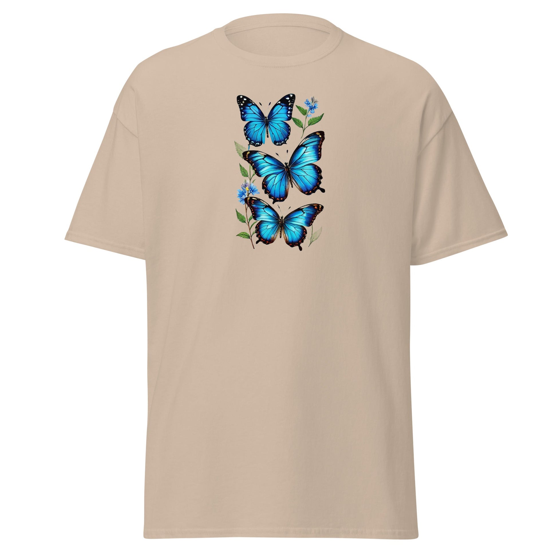 Blue Butterflies Women's (Unisex) Classic Tee - Women's Shirts - Discovery Co.