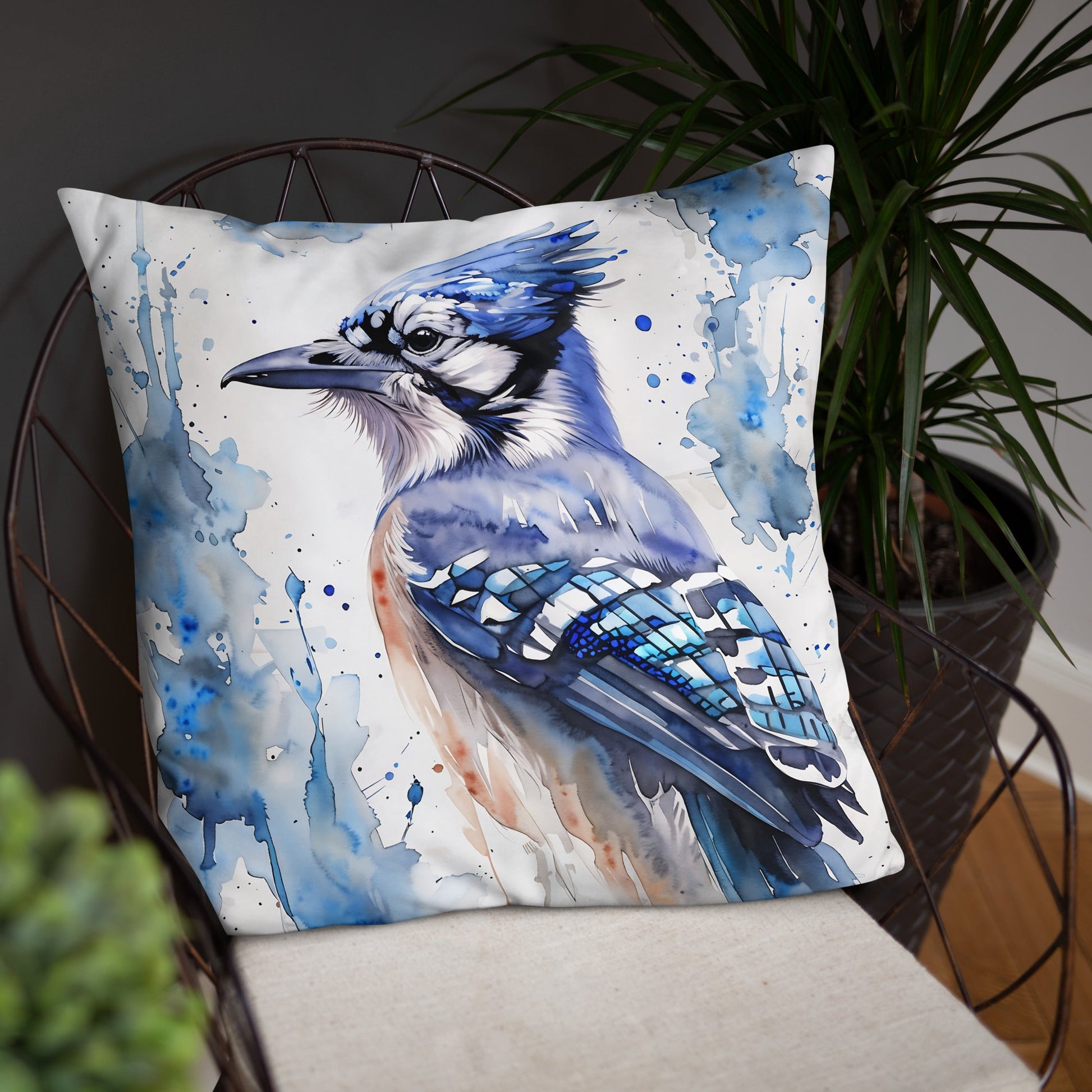 Blue Jay Basic Pillow - Pillows - Discovery Co.