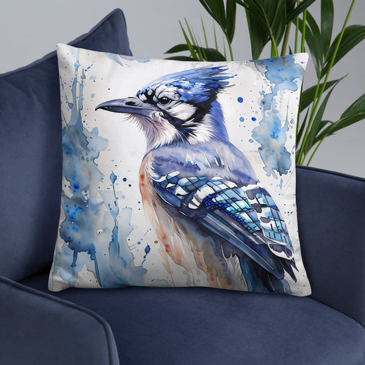 Blue Jay Basic Pillow - Pillows - Discovery Co.