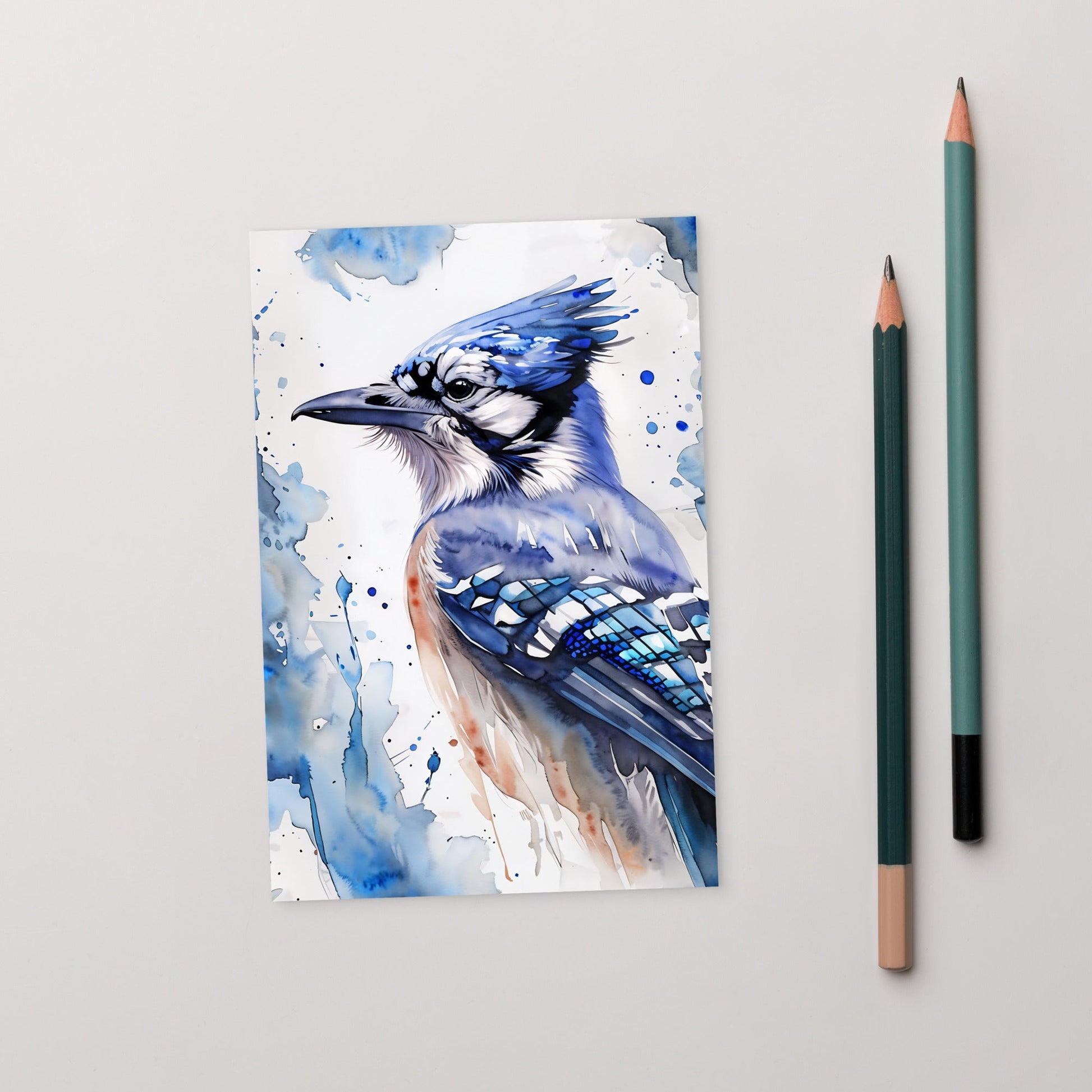 Blue Jay Standard Postcard - Post Cards - Discovery Co.