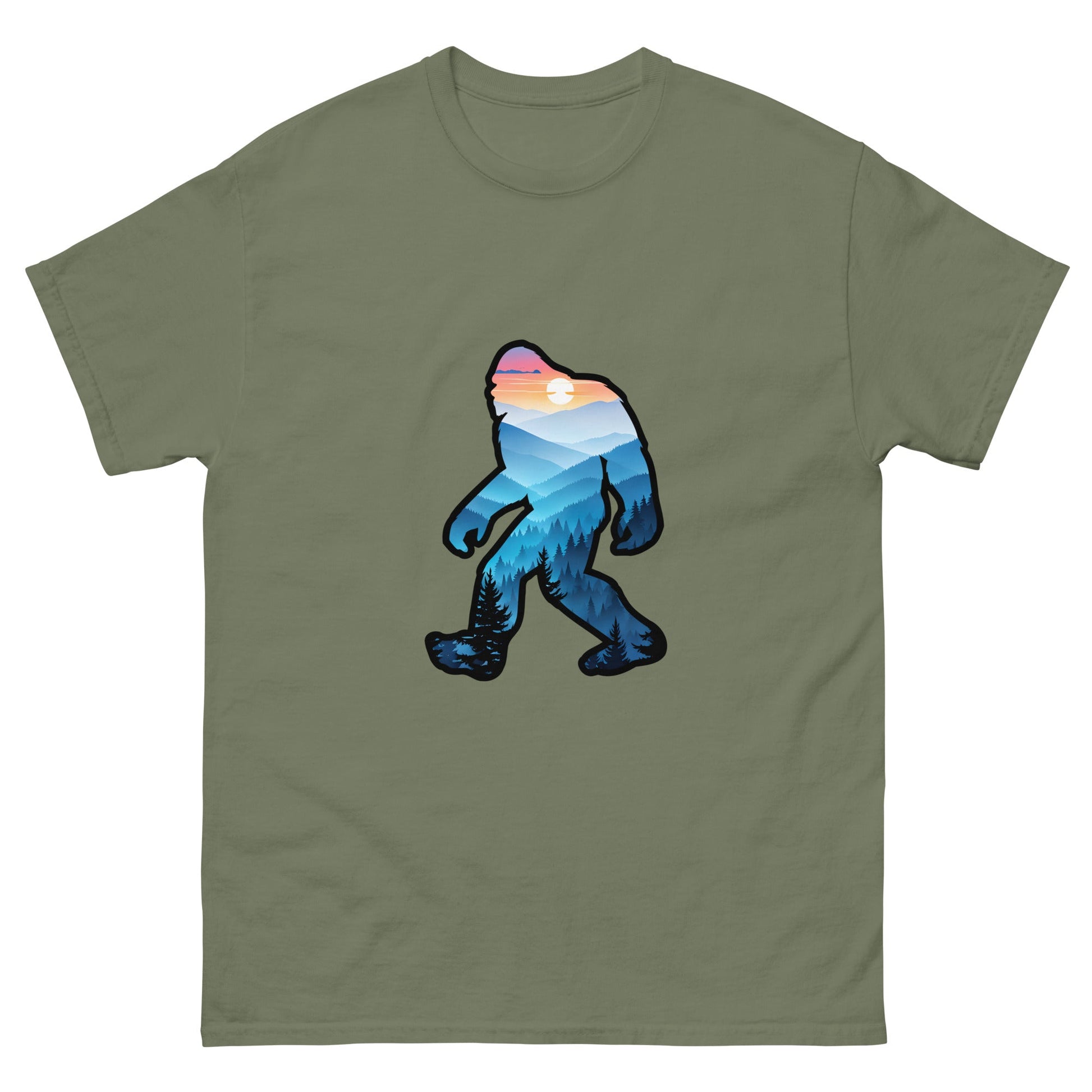 Blue Mountains Big Foot Men's Classic Tee - Men's Shirts - Discovery Co.