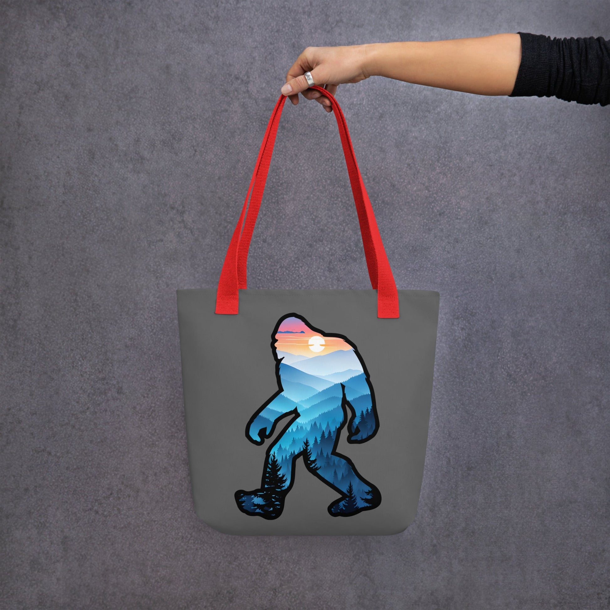 Blue Mountains Big Foot Tote Bag - Tote Bags - Discovery Co.