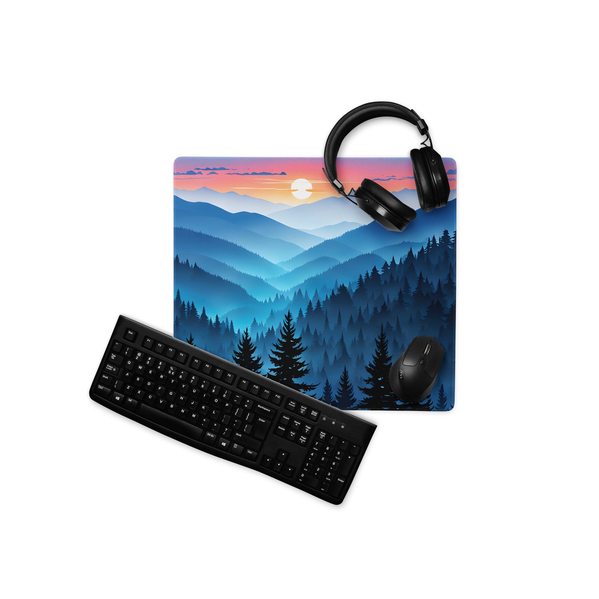 Blue Mountains Gaming Mouse Pad - Mouse Pads - Discovery Co.