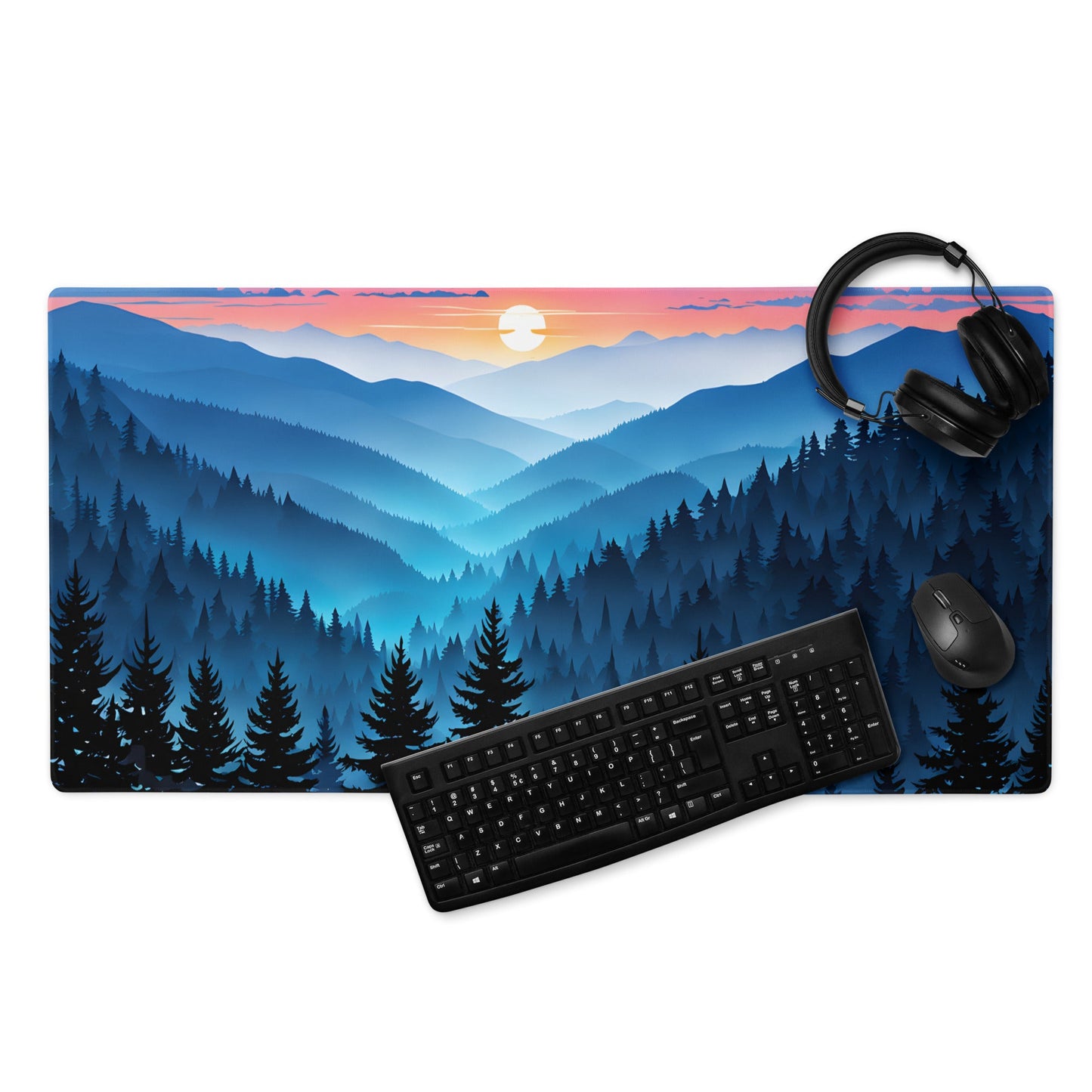 Blue Mountains Gaming Mouse Pad - Mouse Pads - Discovery Co.