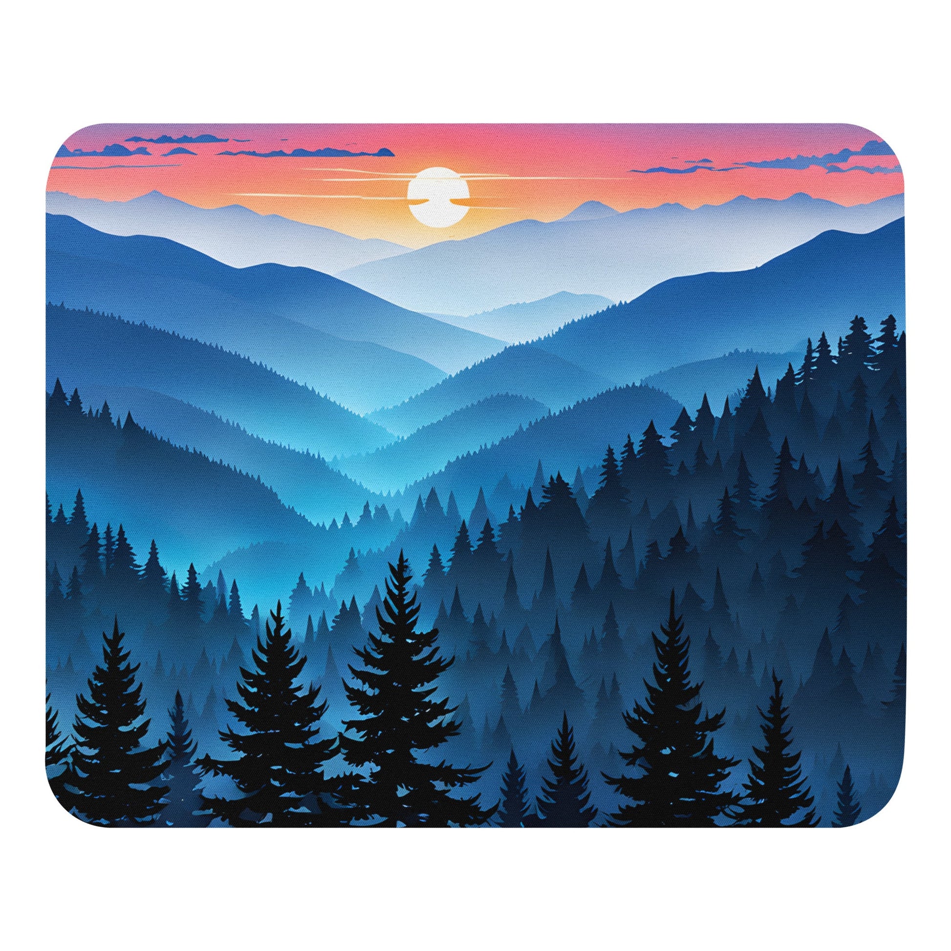 Blue Mountains Mouse Pad - Mouse Pads - Discovery Co.