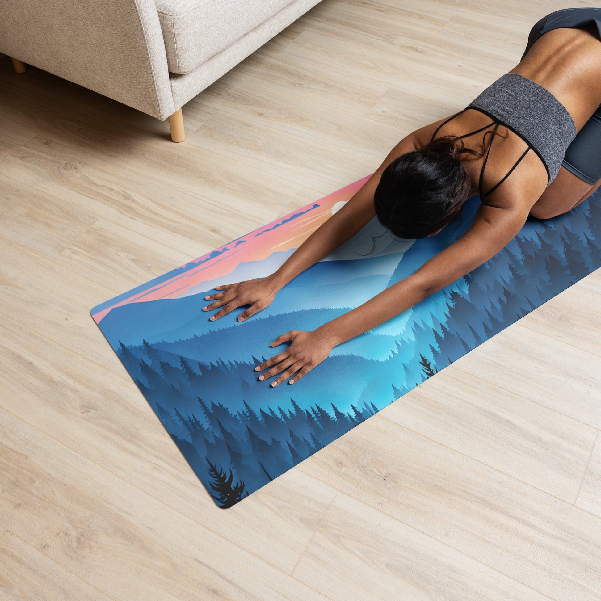 Blue Mountains Yoga Mat - Yoga Mat - Discovery Co.