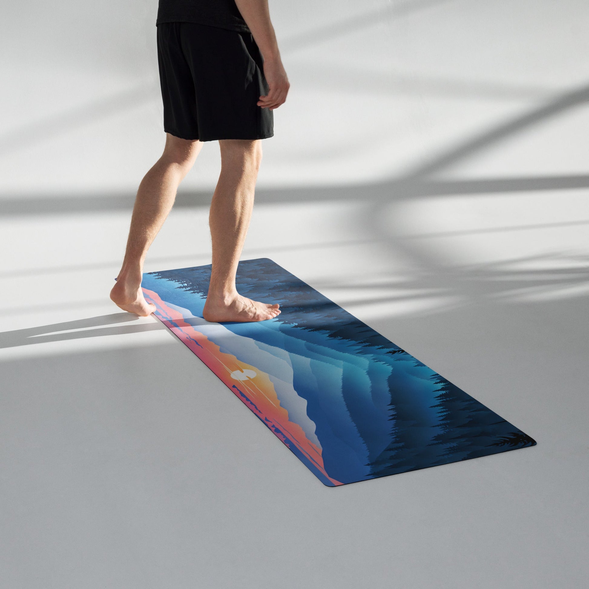 Blue Mountains Yoga Mat - Yoga Mat - Discovery Co.