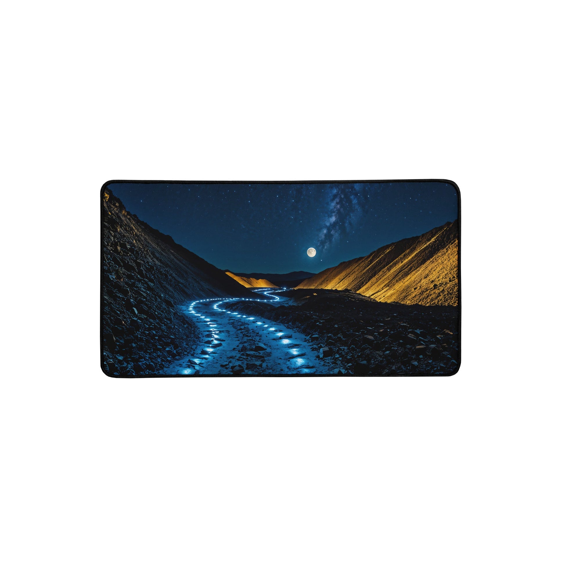 Blue Path Desk Mat - Mouse Pads - Discovery Co.