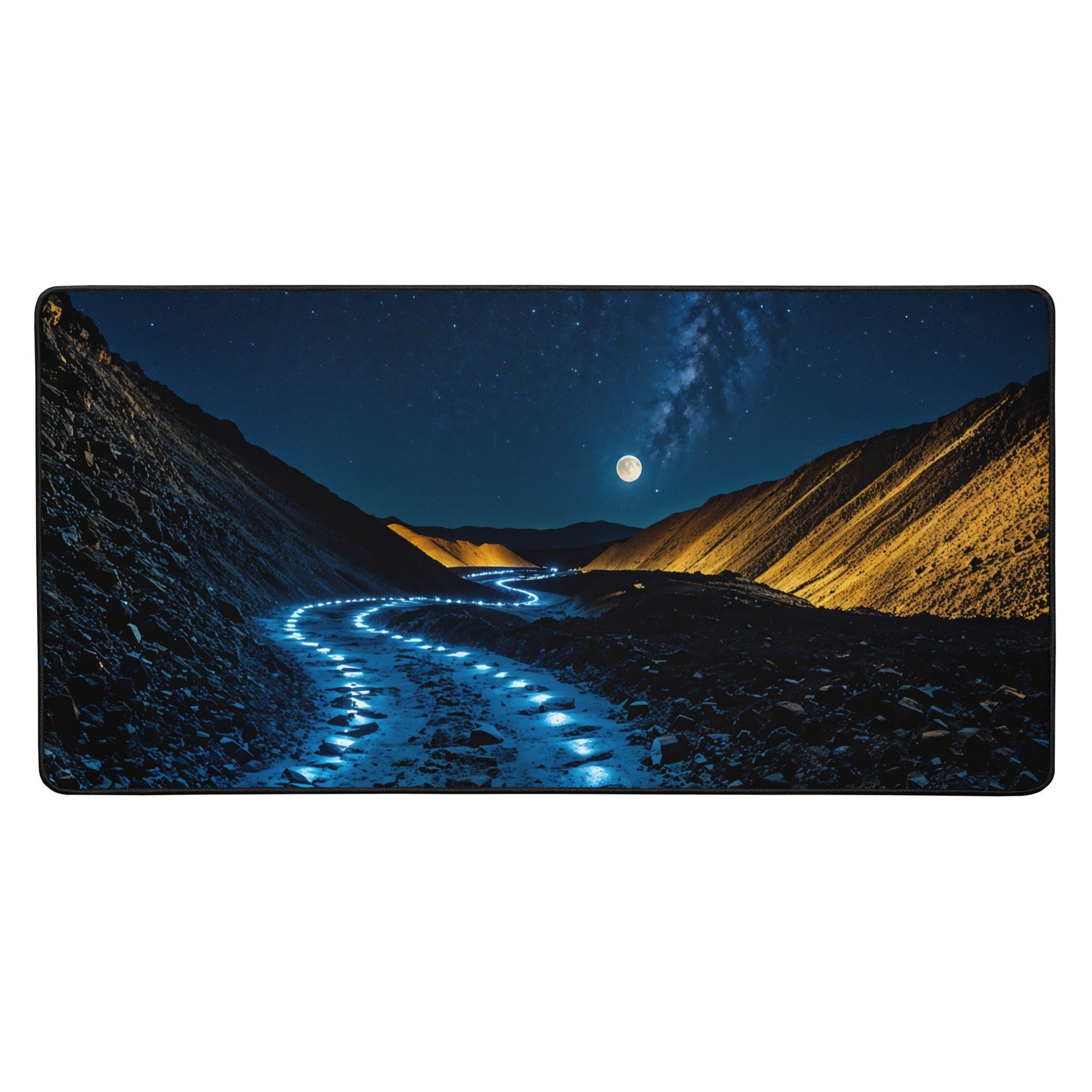 Blue Path Desk Mat - Mouse Pads - Discovery Co.