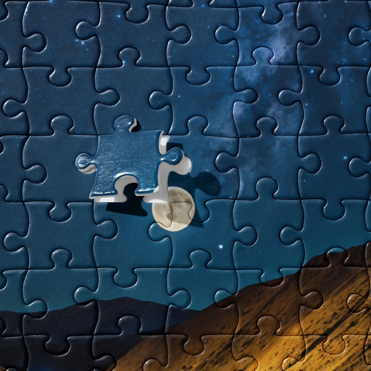Blue Path Jigsaw Puzzle - Puzzle - Discovery Co.