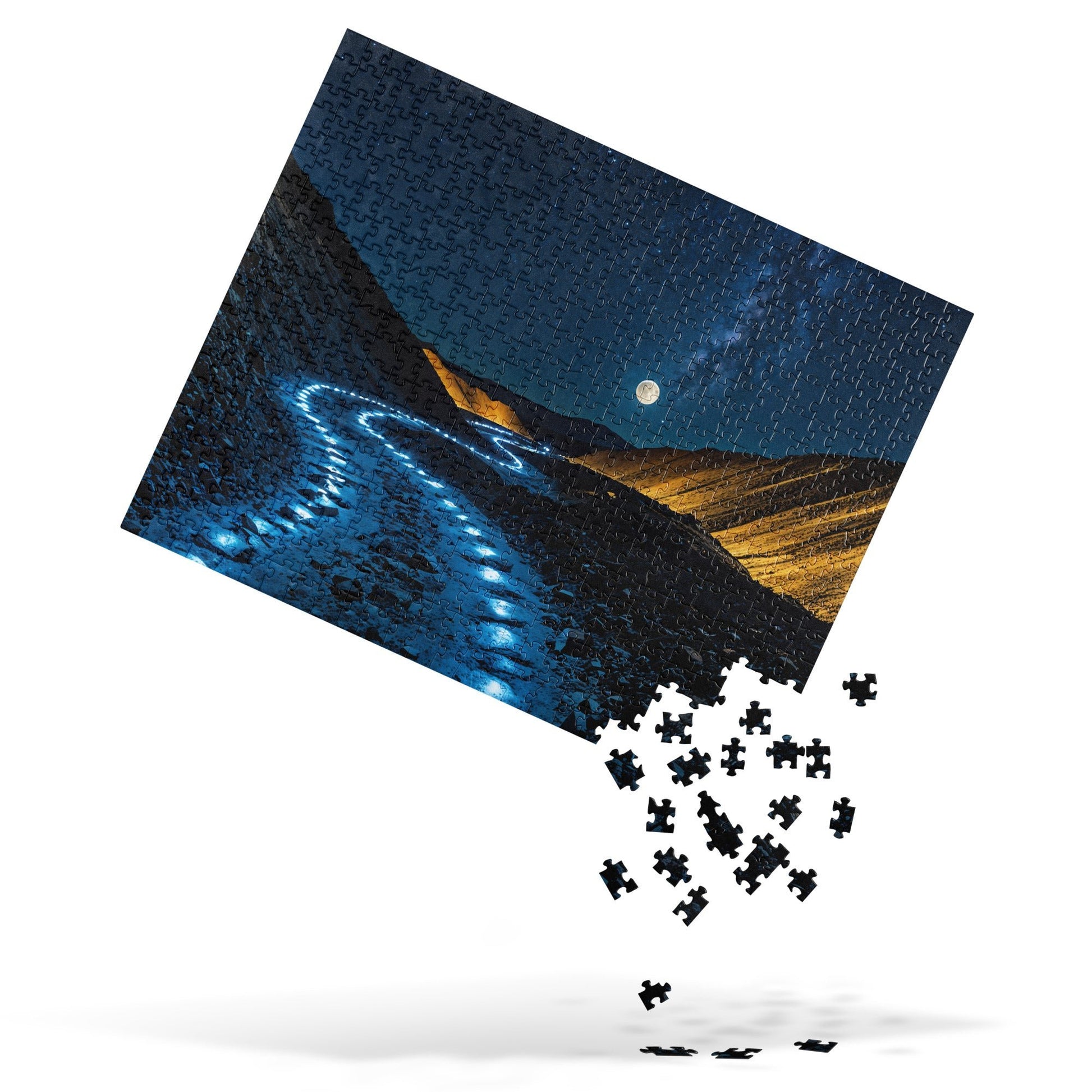 Blue Path Jigsaw Puzzle - Puzzle - Discovery Co.