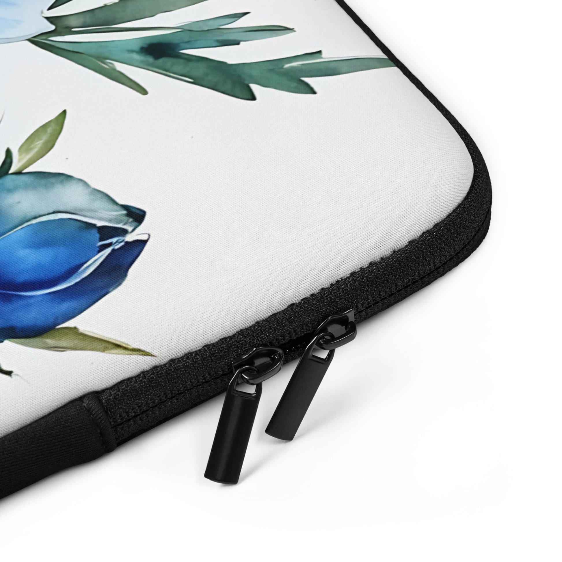 Blue Poppies Laptop Sleeve - Laptop Cases - Discovery Co.
