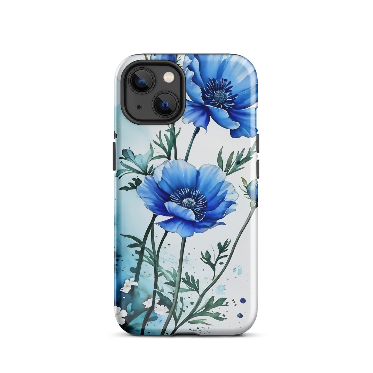 Blue Poppies Tough Case for iPhone® - Phone Case - Discovery Co.