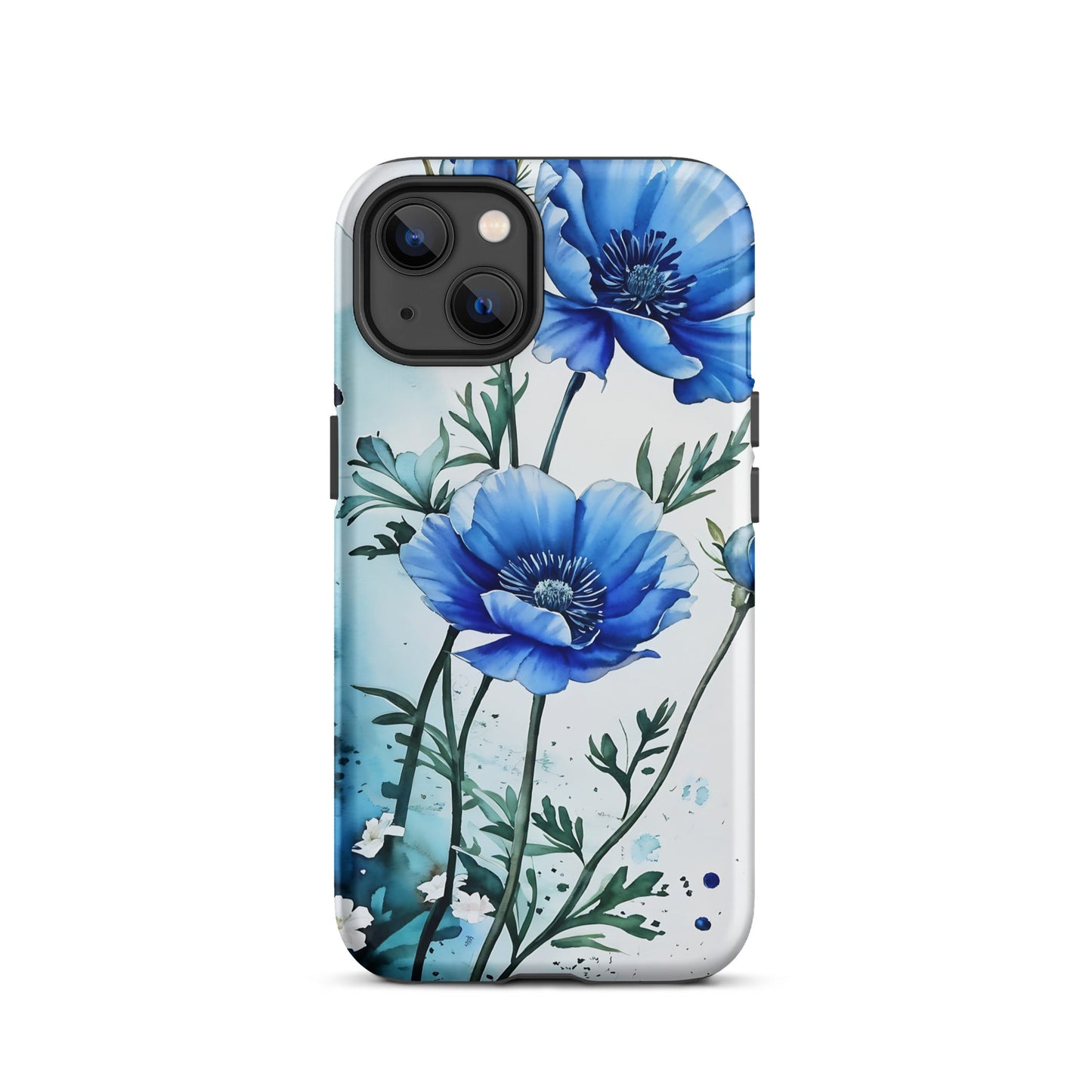 Blue Poppies Tough Case for iPhone® - Phone Case - Discovery Co.