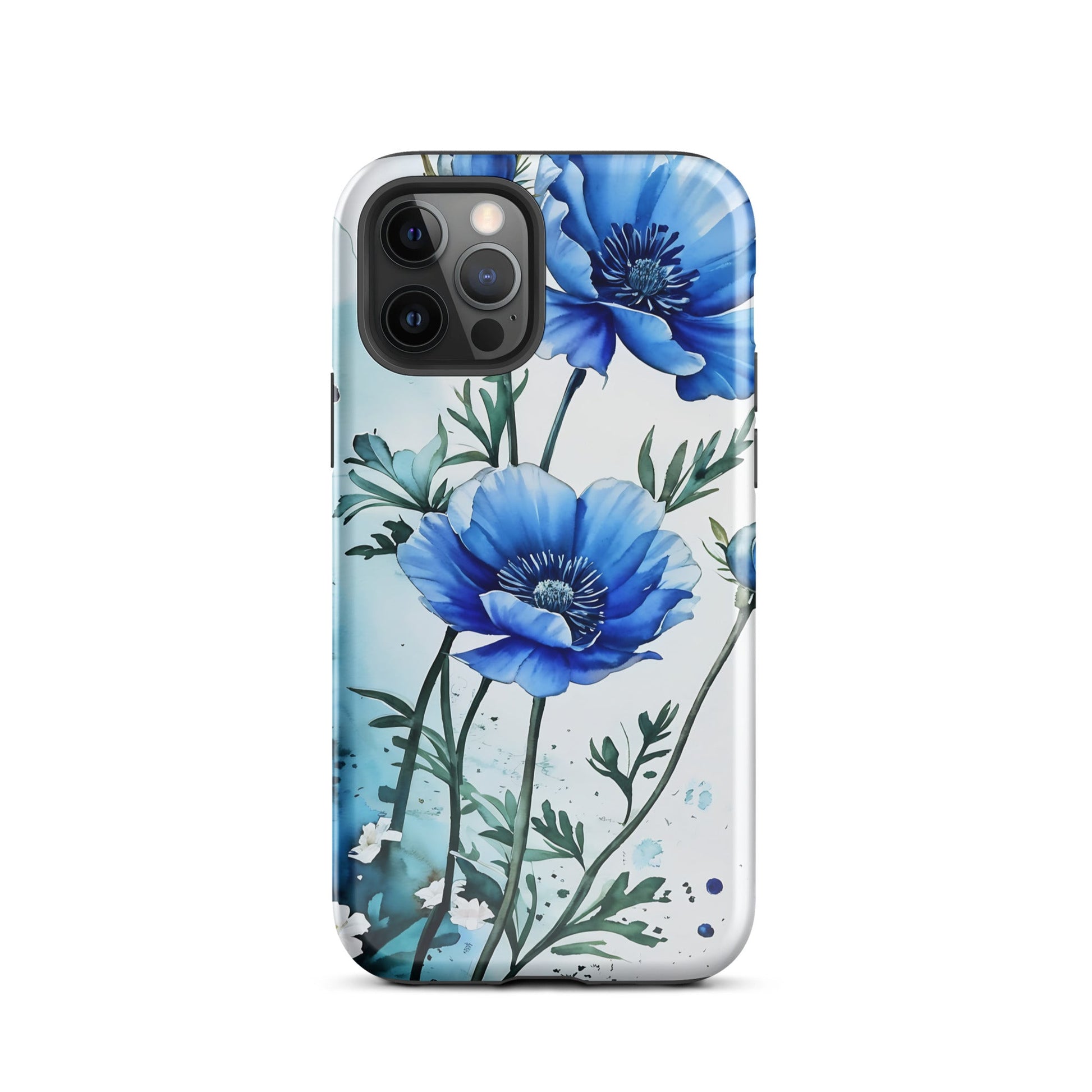 Blue Poppies Tough Case for iPhone® - Phone Case - Discovery Co.