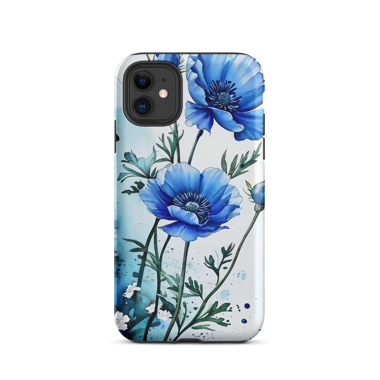 Blue Poppies Tough Case for iPhone® - Phone Case - Discovery Co.