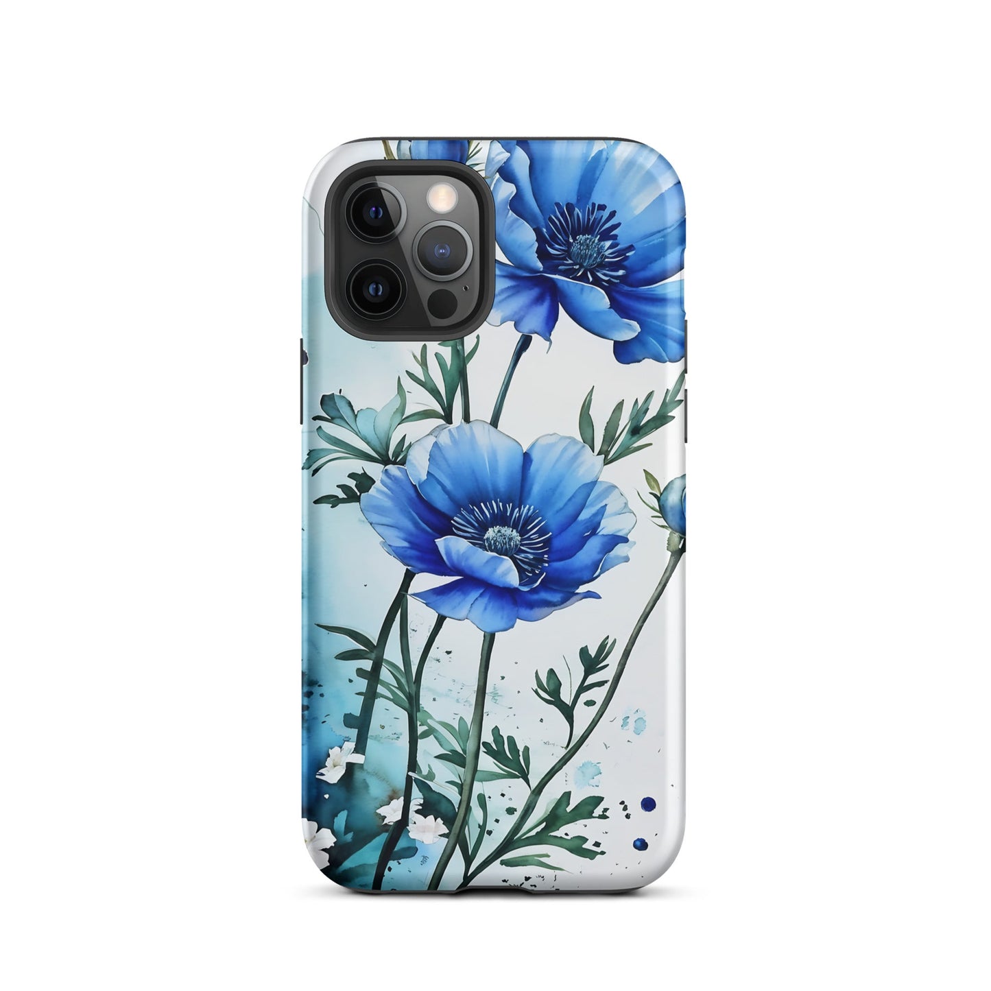 Blue Poppies Tough Case for iPhone® - Phone Case - Discovery Co.