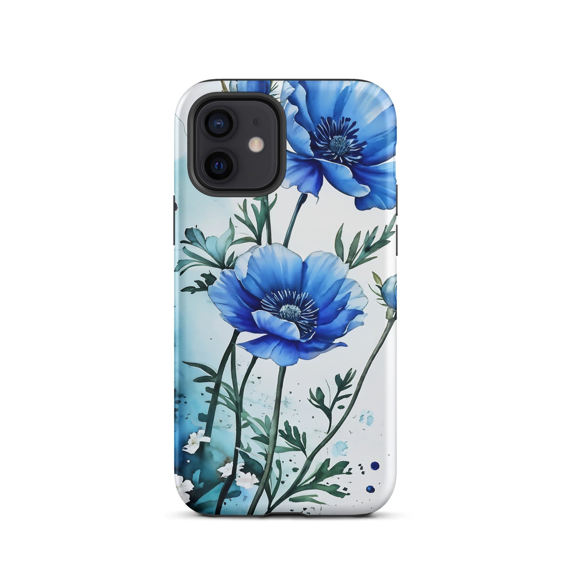 Blue Poppies Tough Case for iPhone® - Phone Case - Discovery Co.