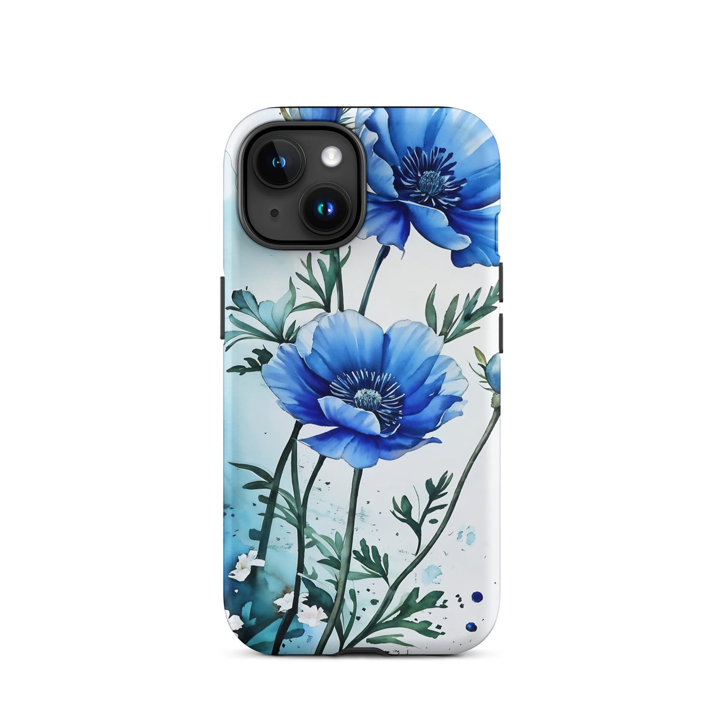 Blue Poppies Tough Case for iPhone® - Phone Case - Discovery Co.