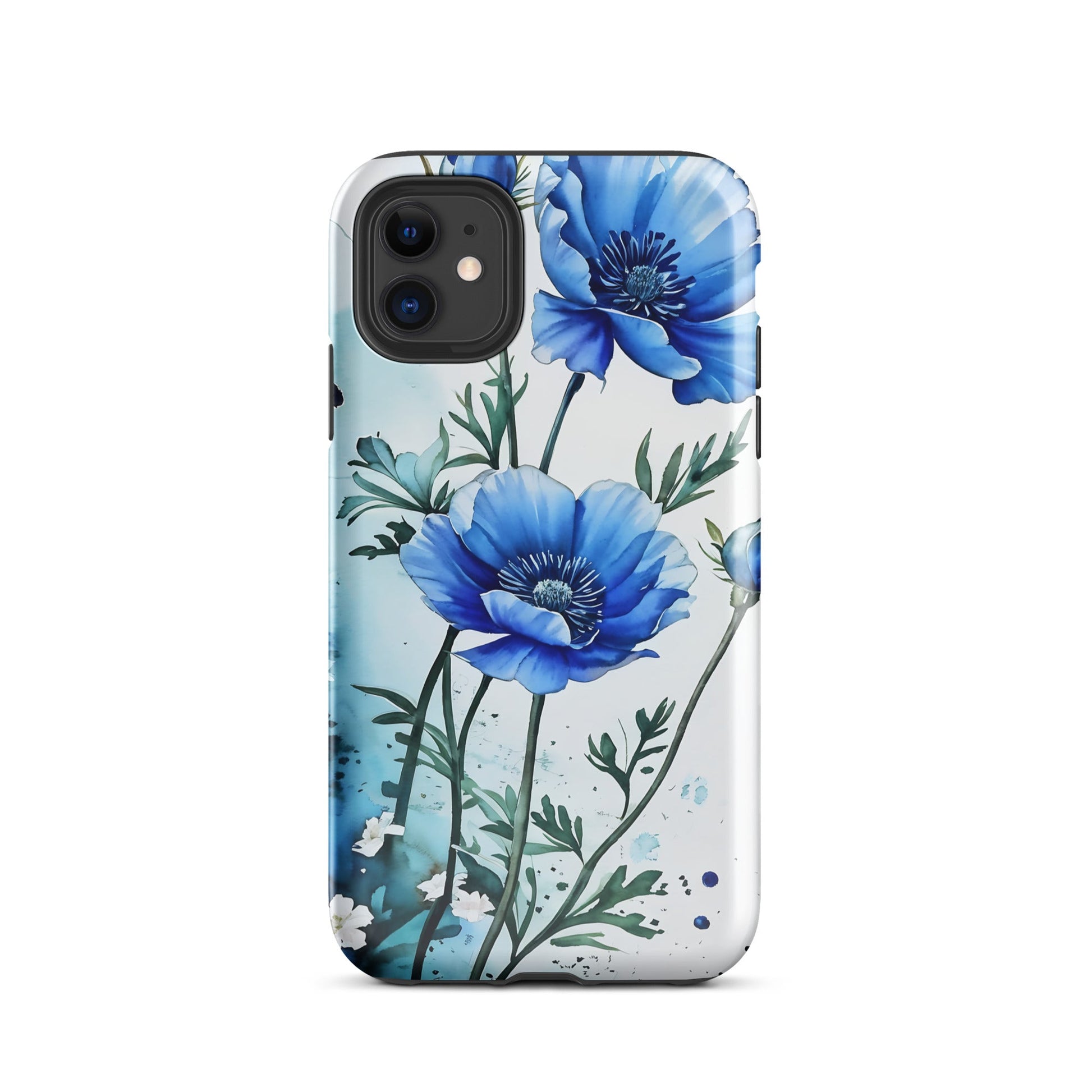 Blue Poppies Tough Case for iPhone® - Phone Case - Discovery Co.