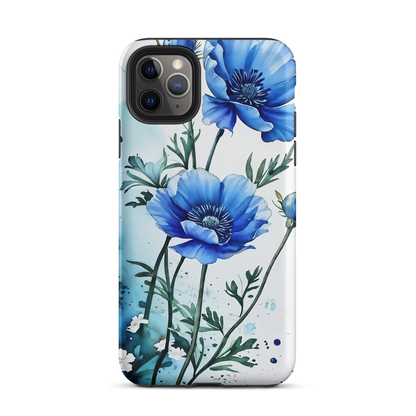 Blue Poppies Tough Case for iPhone® - Phone Case - Discovery Co.