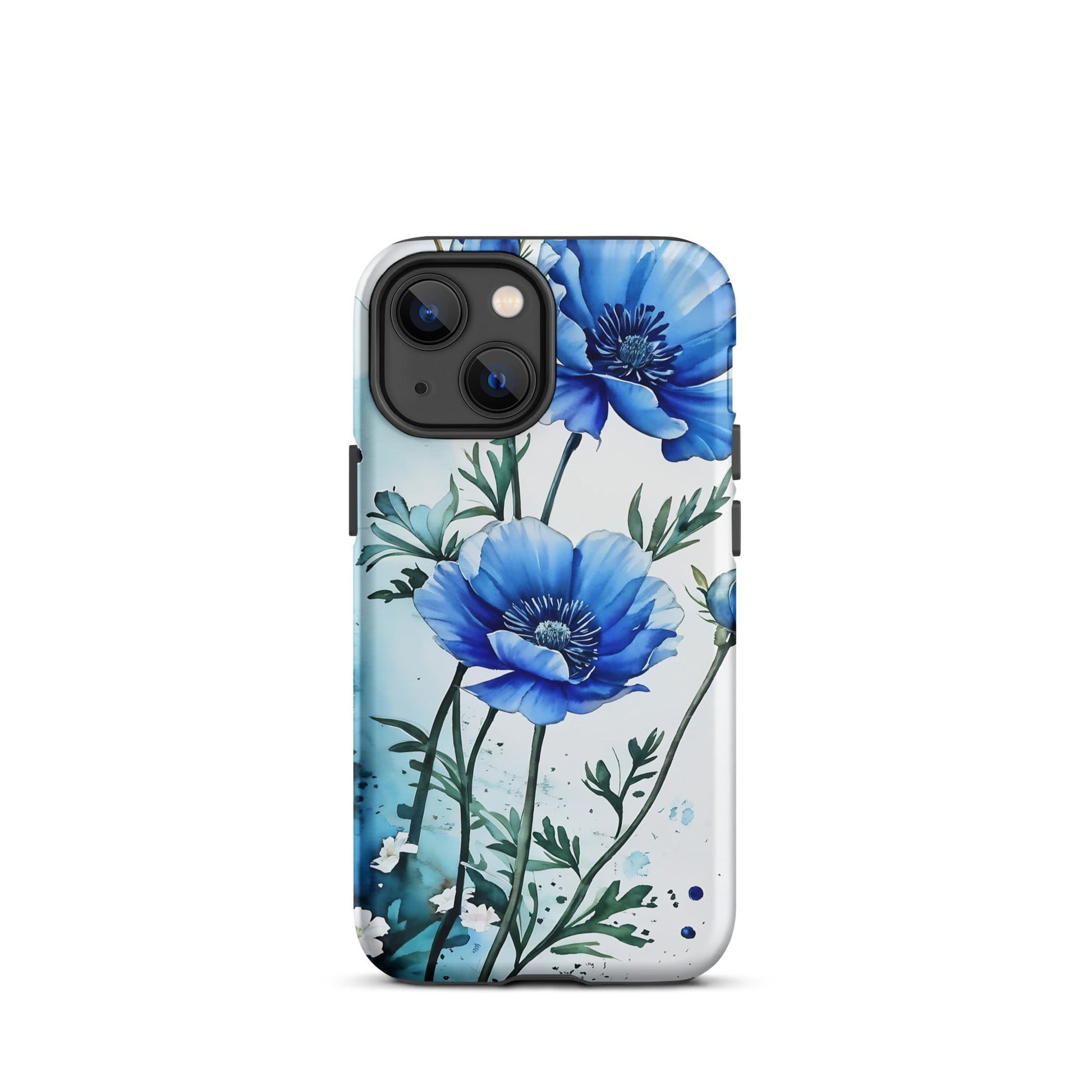 Blue Poppies Tough Case for iPhone® - Phone Case - Discovery Co.