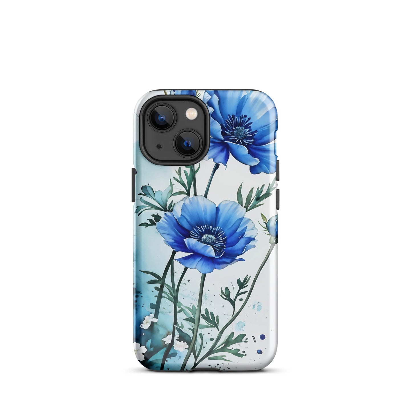 Blue Poppies Tough Case for iPhone® - Phone Case - Discovery Co.