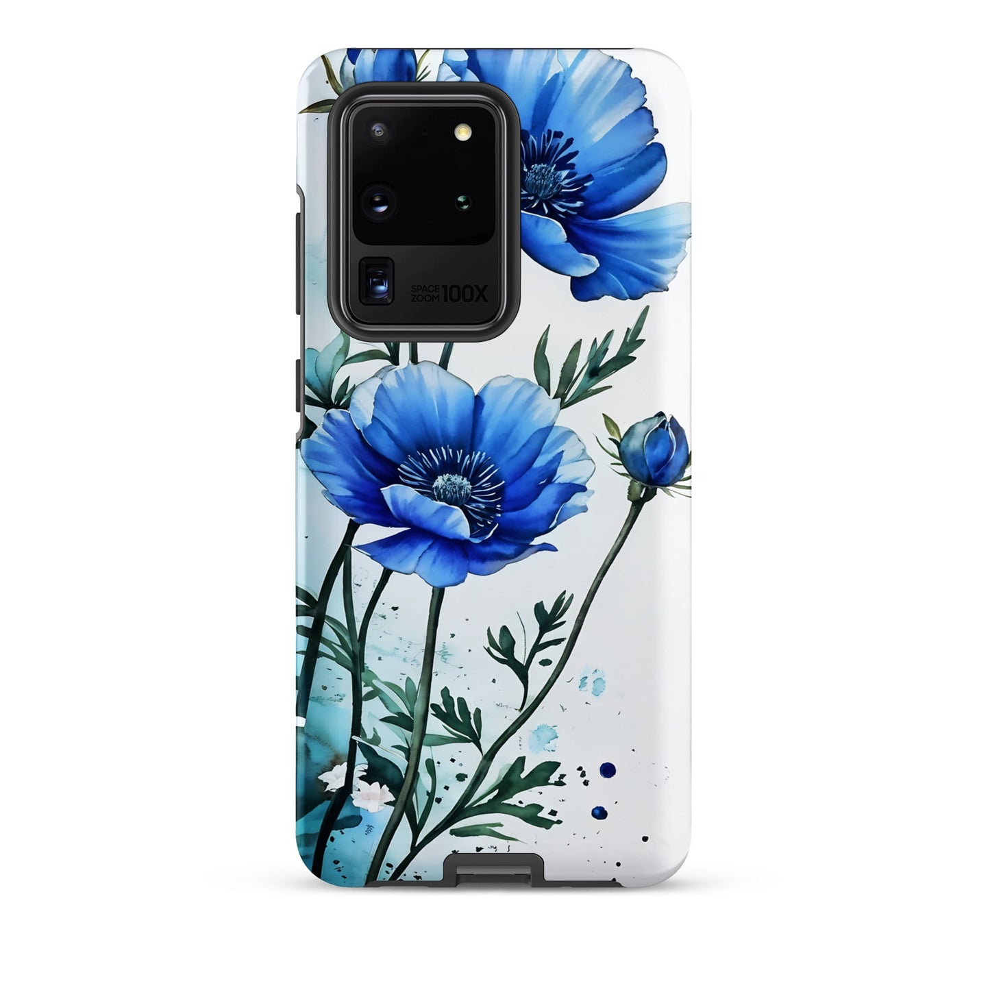 Blue Poppies Tough Case for Samsung® - Phone Case - Discovery Co.