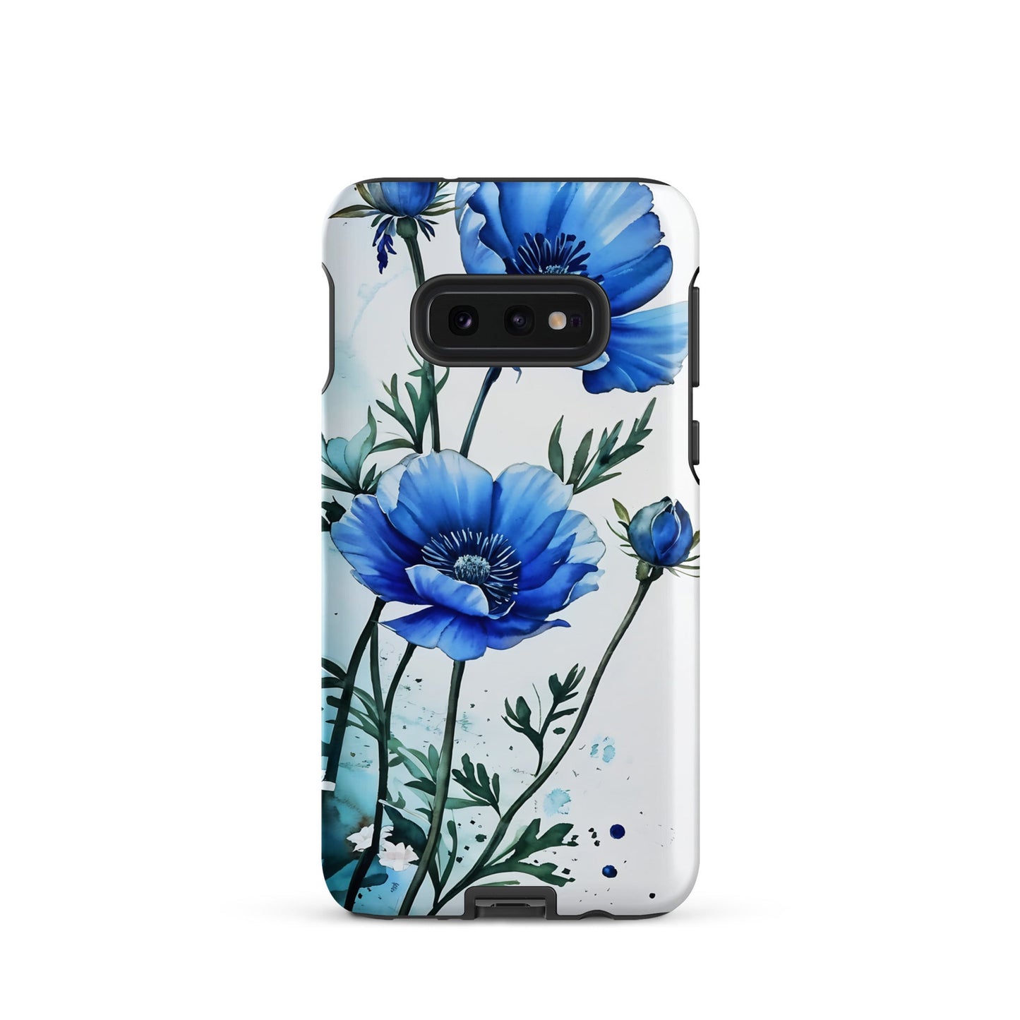 Blue Poppies Tough Case for Samsung® - Phone Case - Discovery Co.