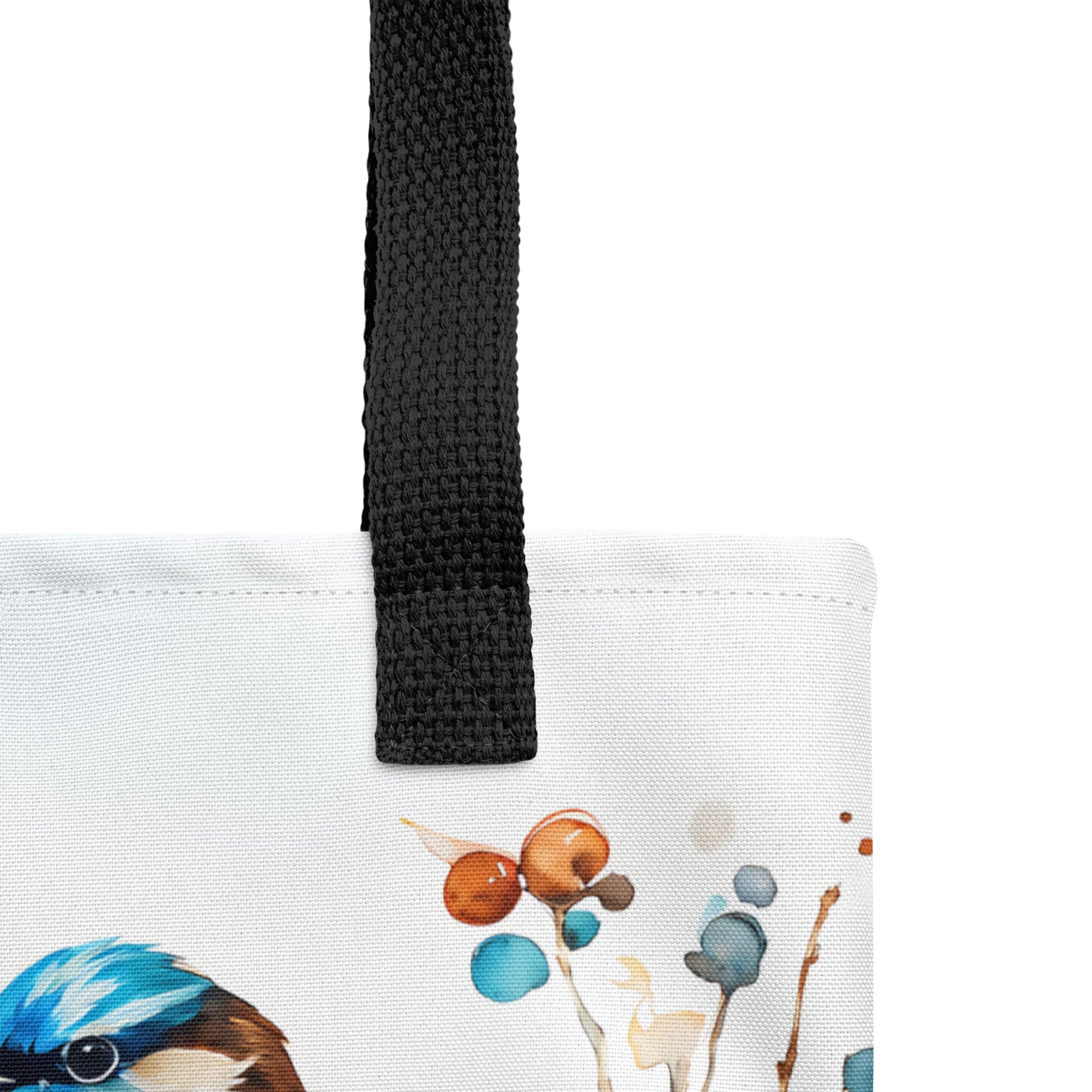 Blue Watercolor Birds Tote Bag - Tote Bags - Discovery Co.