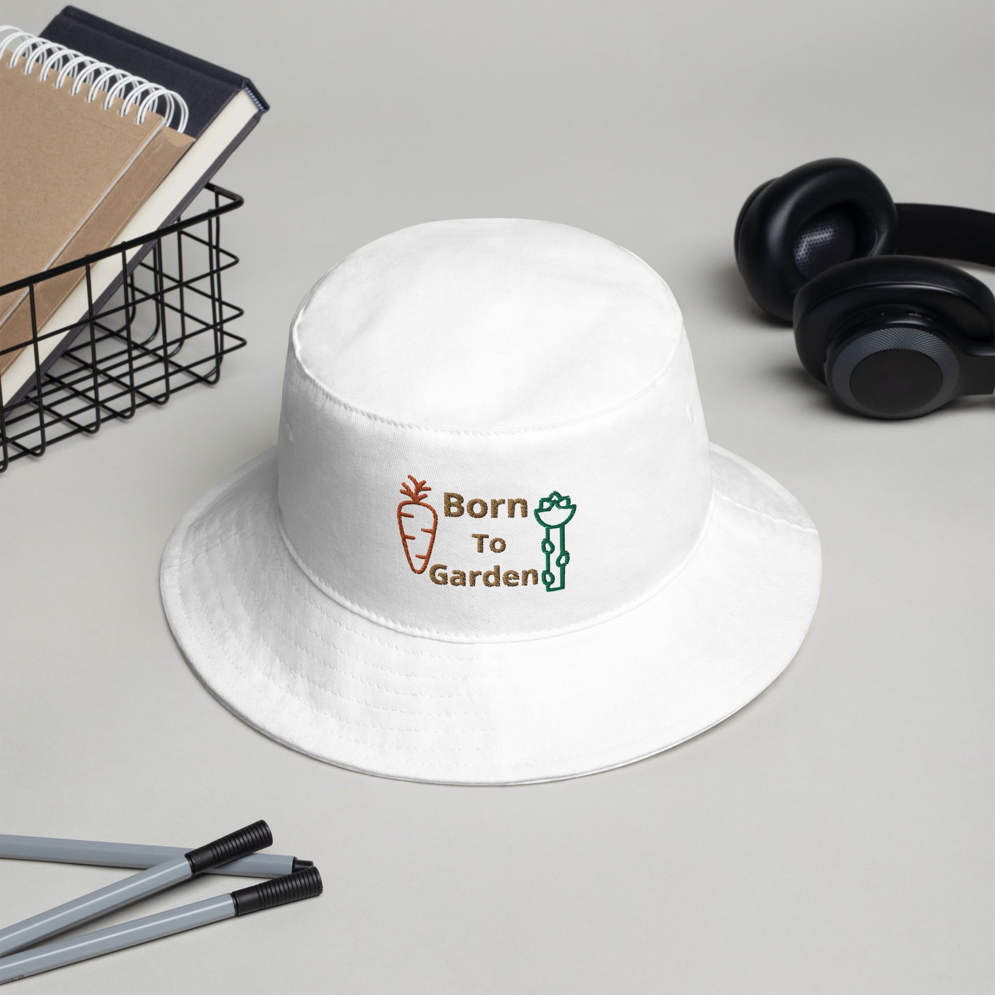 Born To Garden Bucket Hat - Hats - Discovery Co.