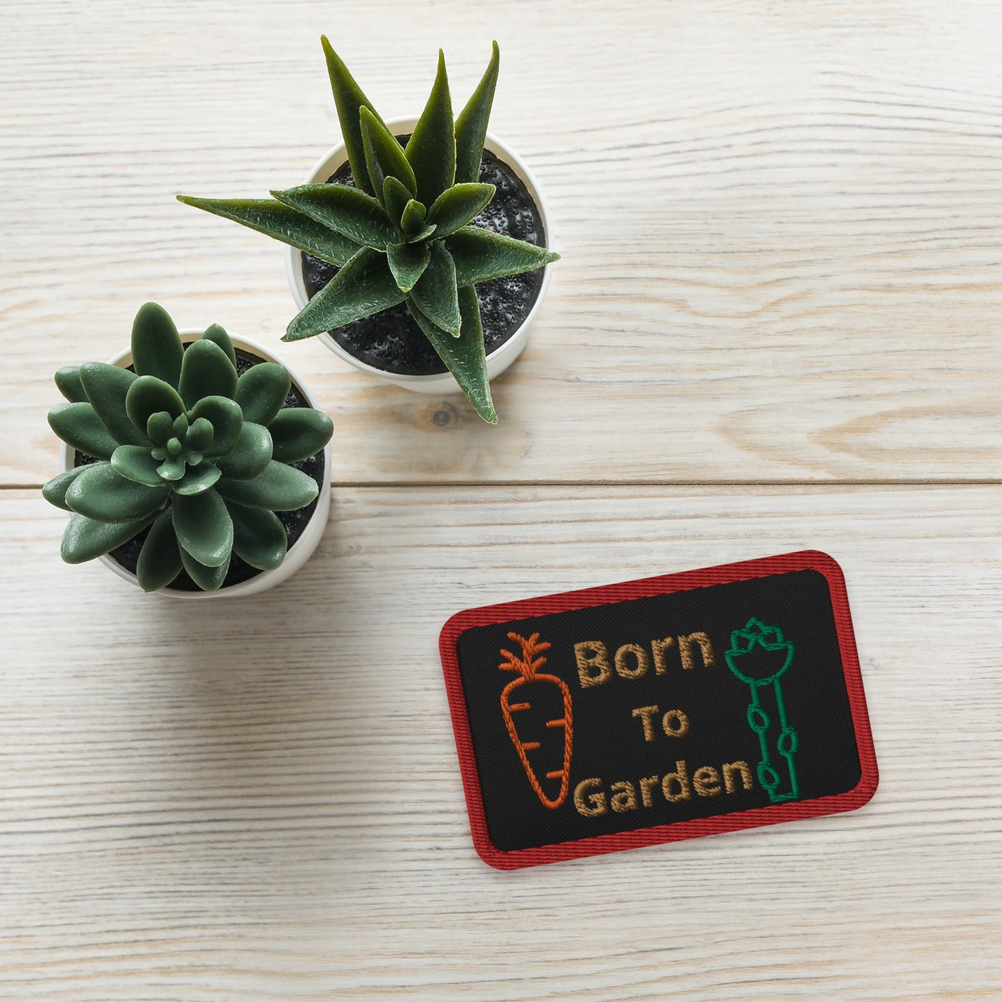 Born To Garden Embroidered Patches - Embroidered Patches - Discovery Co.