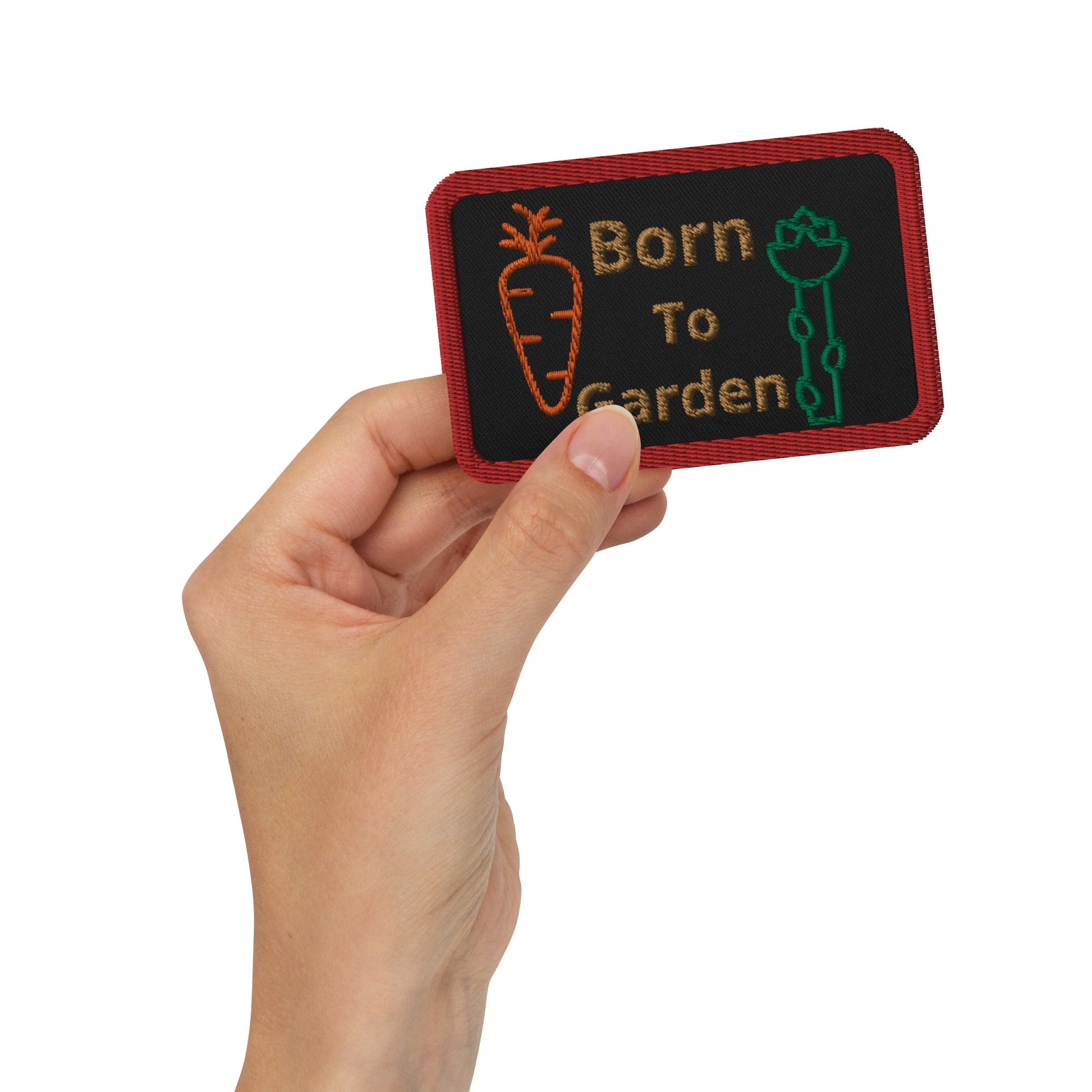 Born To Garden Embroidered Patches - Embroidered Patches - Discovery Co.