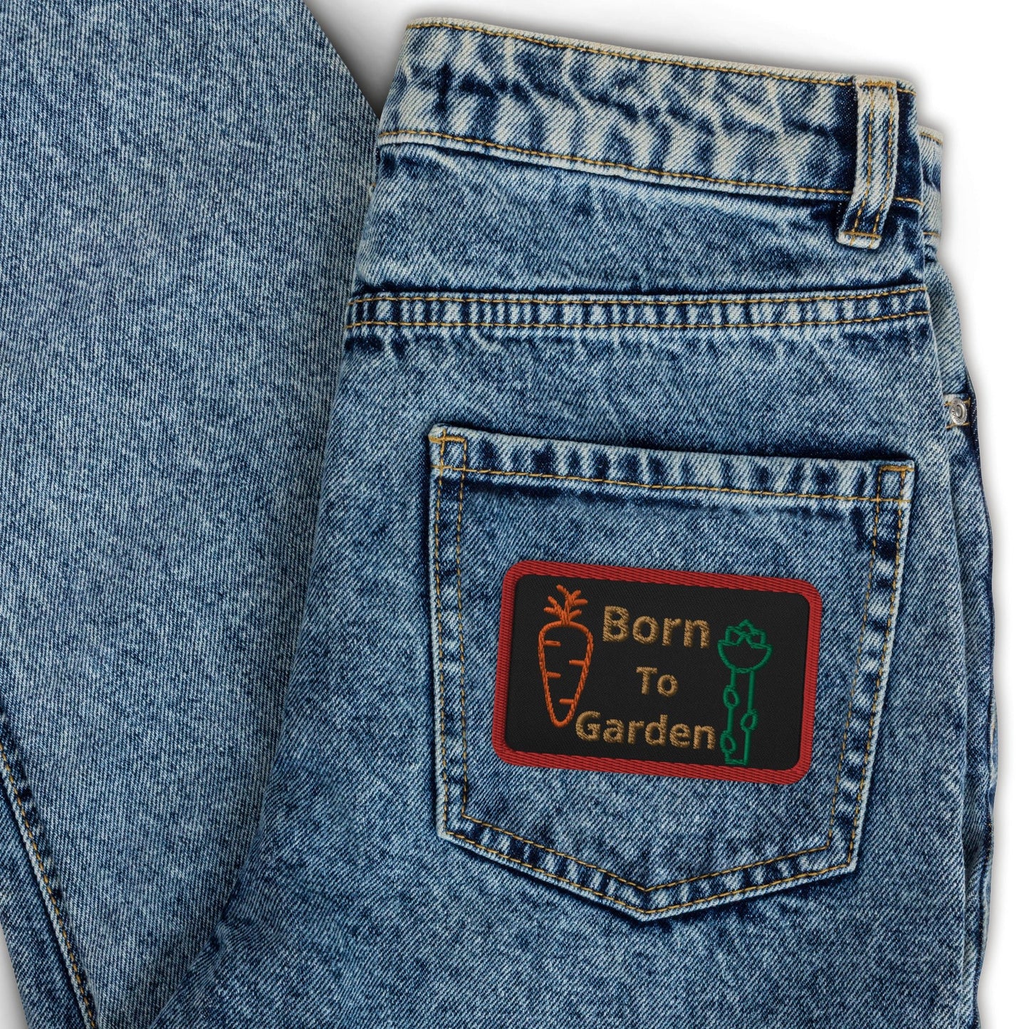 Born To Garden Embroidered Patches - Embroidered Patches - Discovery Co.