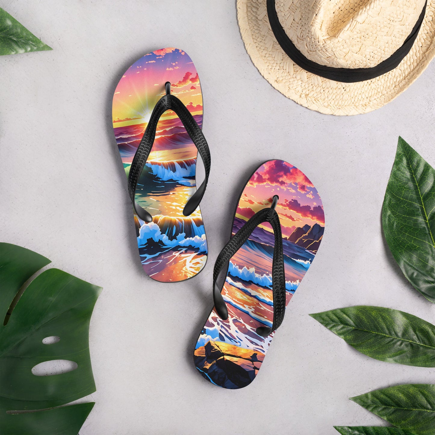 Bright Rocky Shore Flip - Flops - Footwear - Discovery Co.