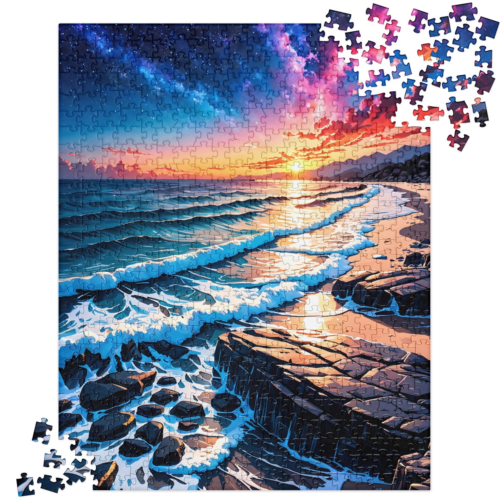 Bright Rocky Shore Jigsaw Puzzle - Puzzle - Discovery Co.