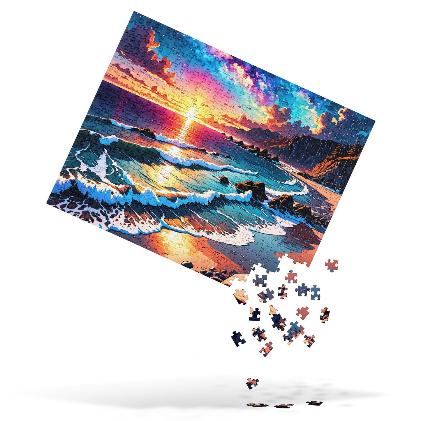 Bright Rocky Shore Jigsaw Puzzle - Puzzle - Discovery Co.