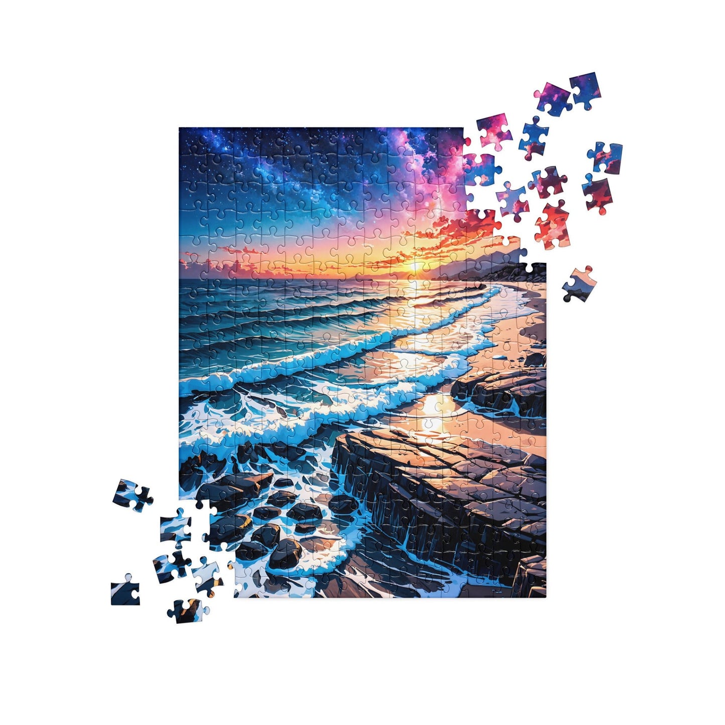 Bright Rocky Shore Jigsaw Puzzle - Puzzle - Discovery Co.